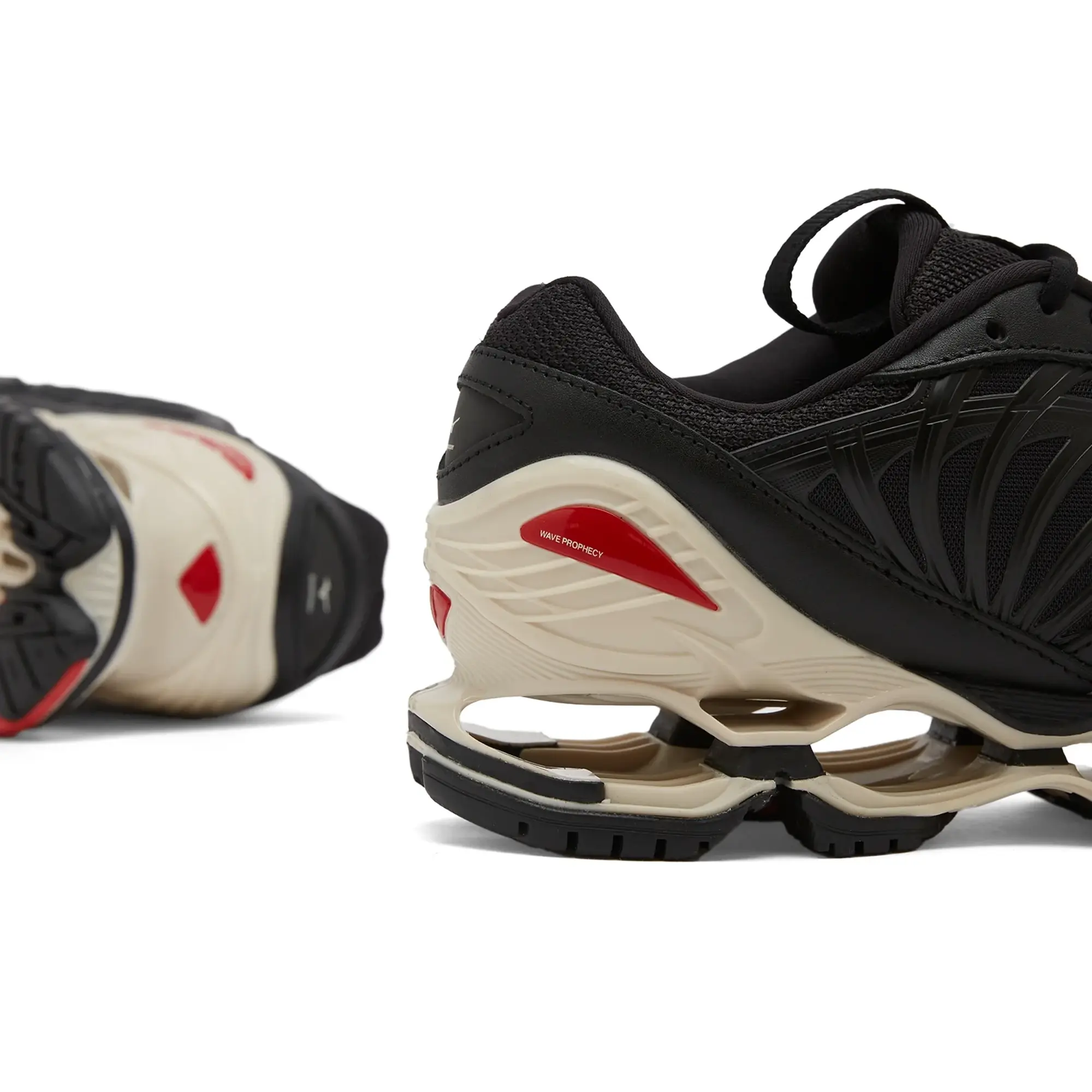 Mizuno Wave Prophecy LS Graphpaper Black/Ivory/Red