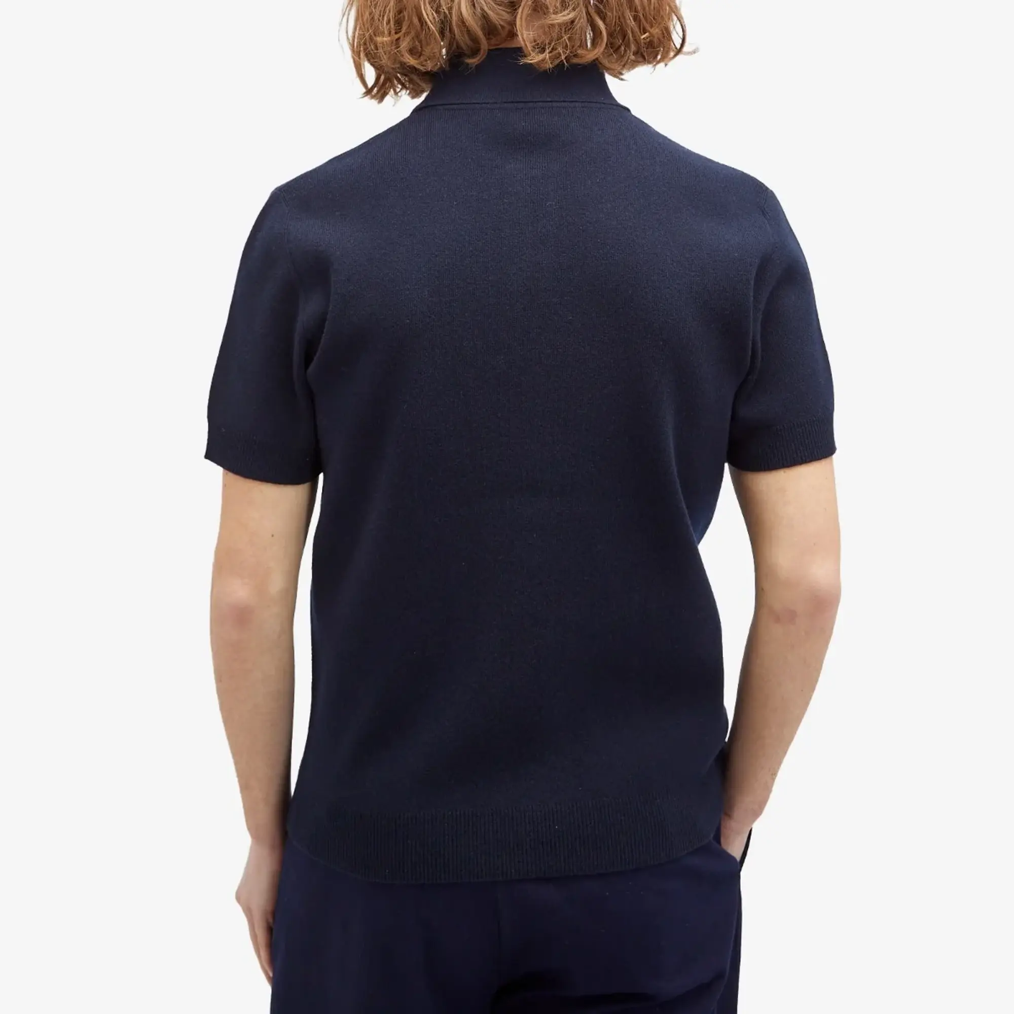 Gucci Men's Polo Navy/White