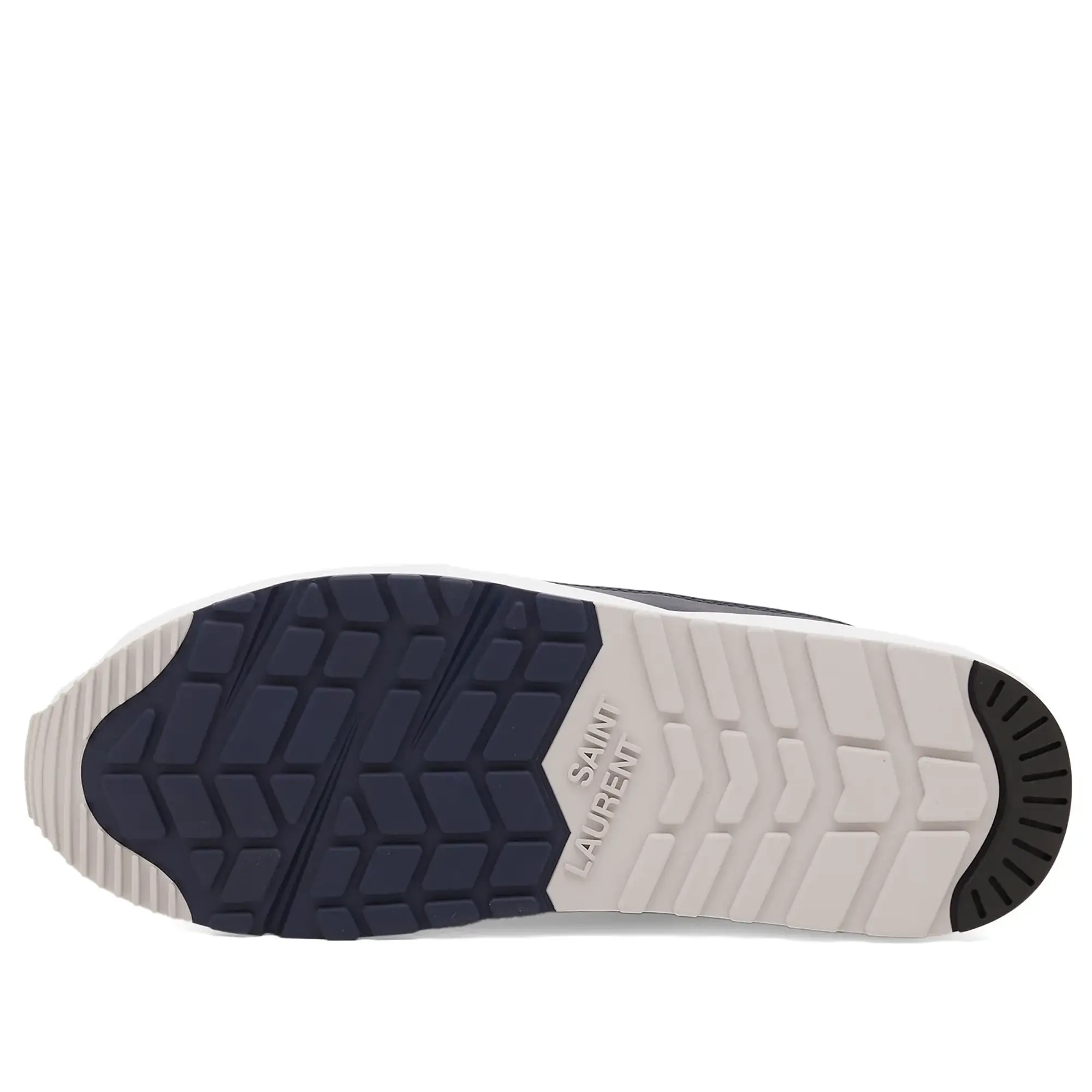 Saint Laurent Men's Bump 15 Sneakers Optic White/Navy
