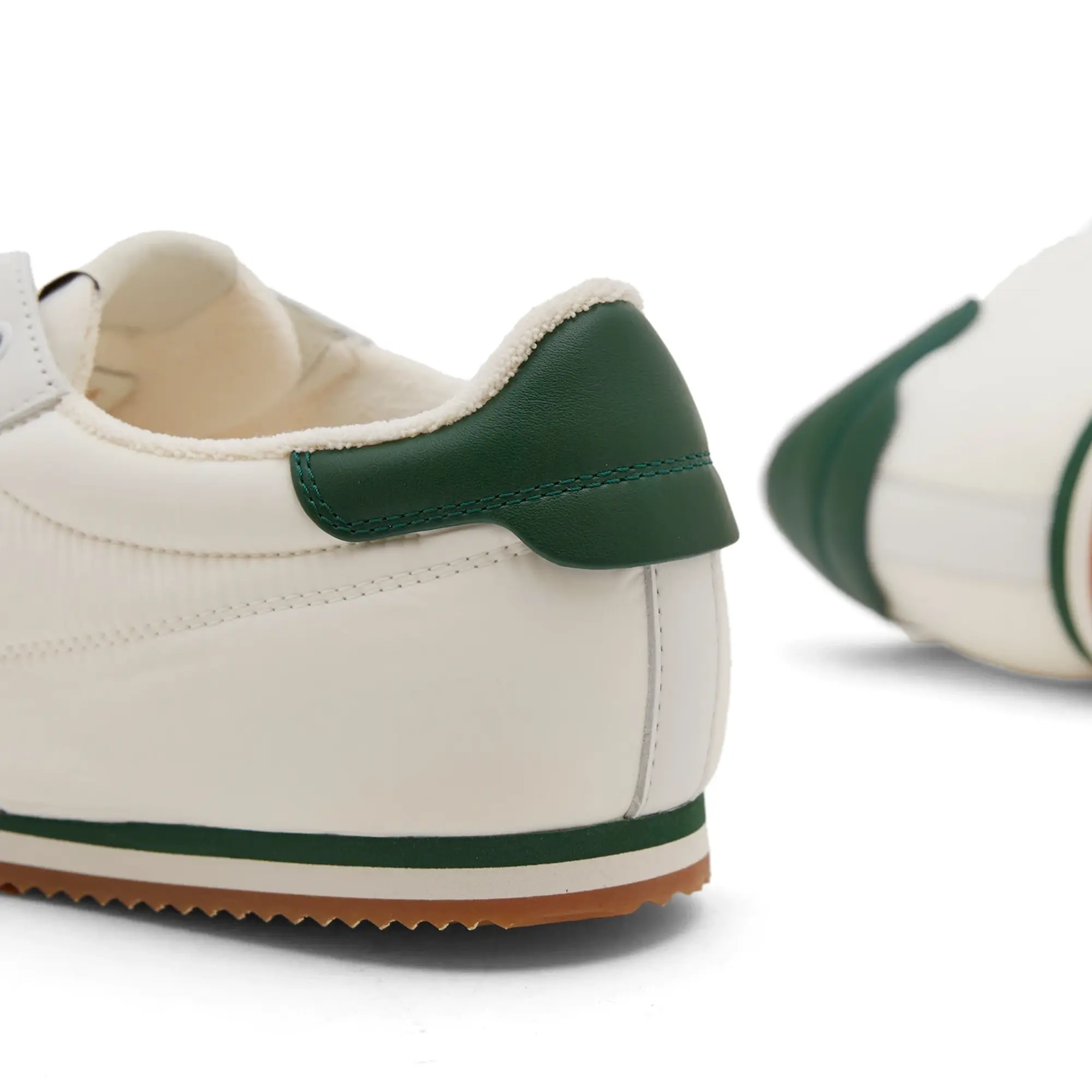 Saint Laurent Men's Circle 05 Sneakers Optic White/Green