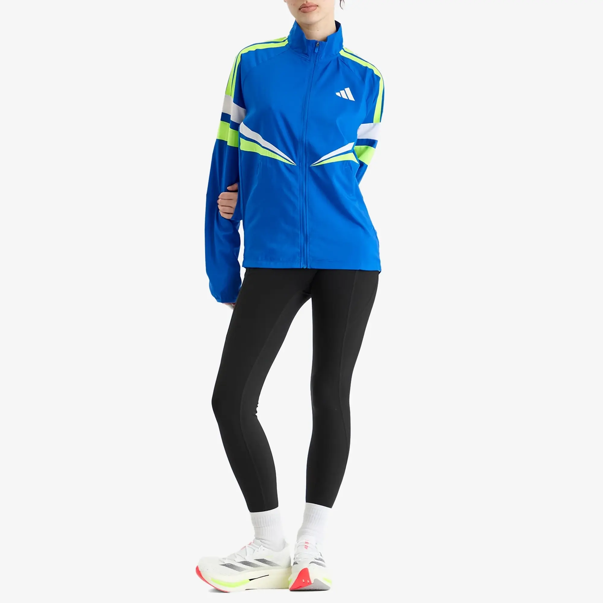 adidas Adizero Run Jacket Blue