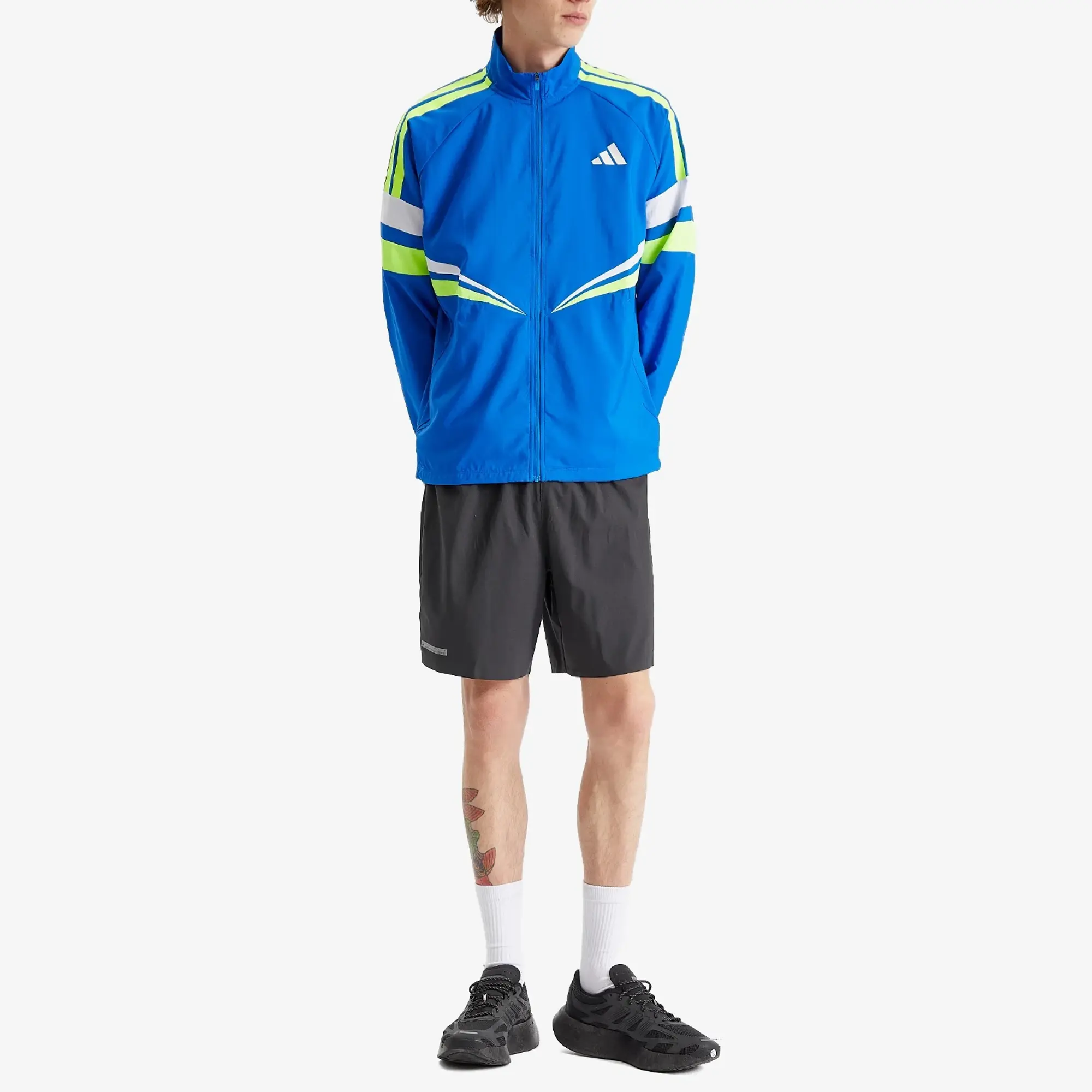 adidas Adizero Run Jacket Blue