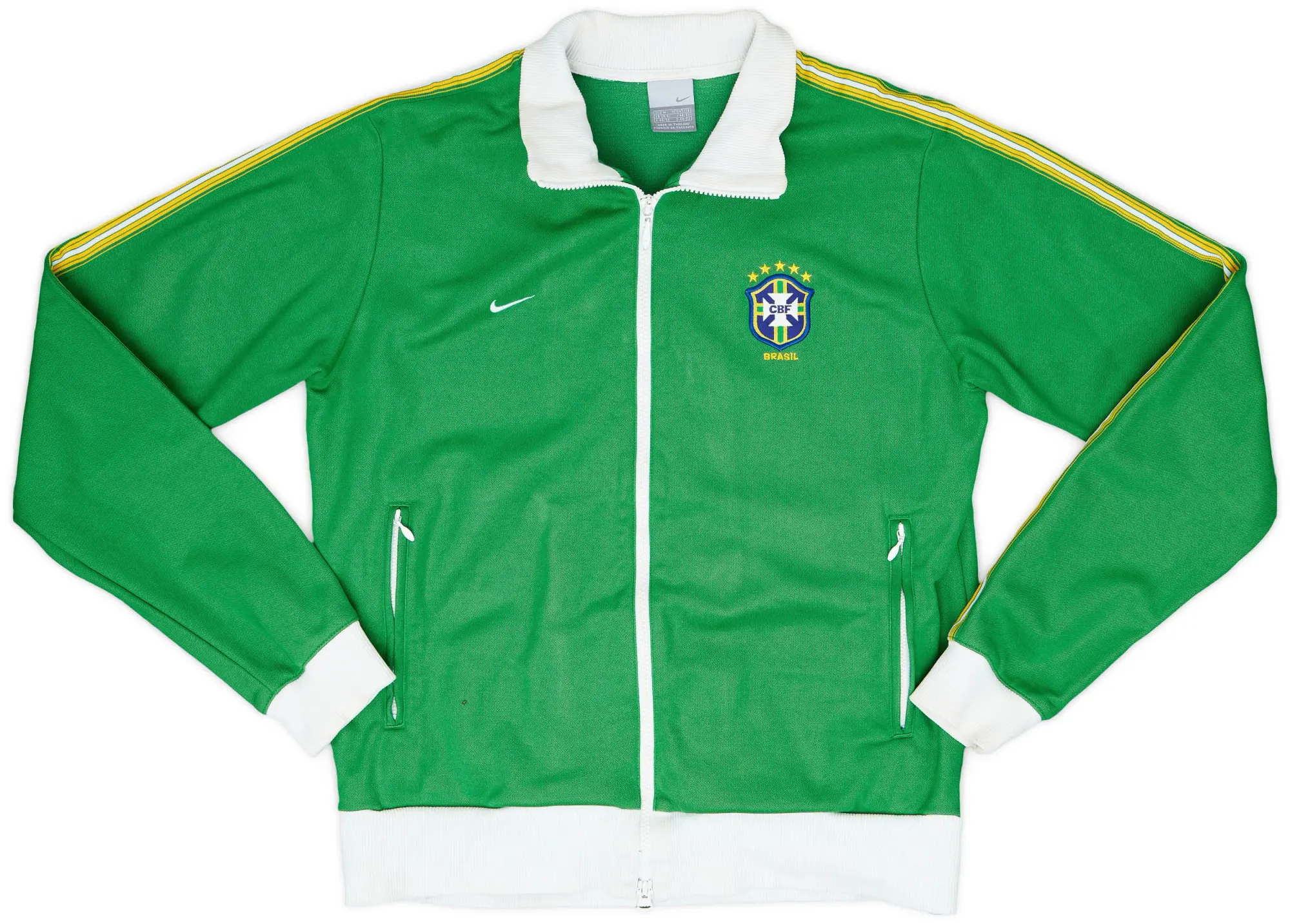 2005-06 Brazil Nike Track Jacket - 9/10 - (M)