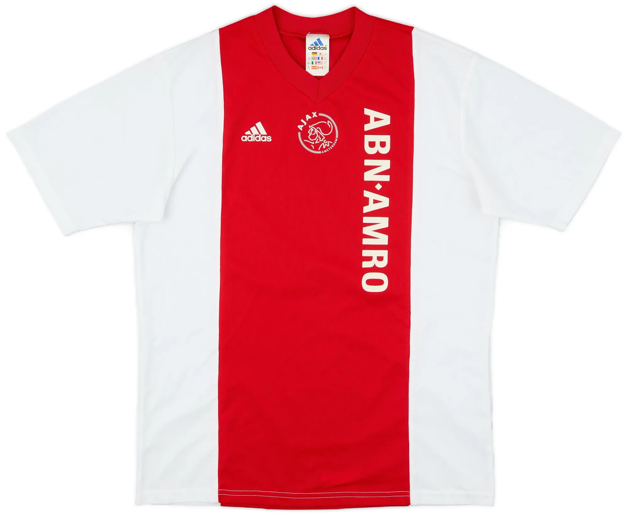 adidas 2002-04 Ajax Home Shirt - 8/10 - (XL.Boys)