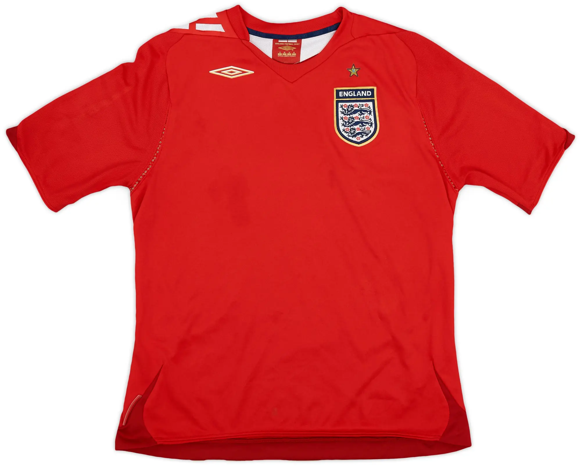 Umbro 2006-08 England Away Shirt - 6/10 - (Women's M)