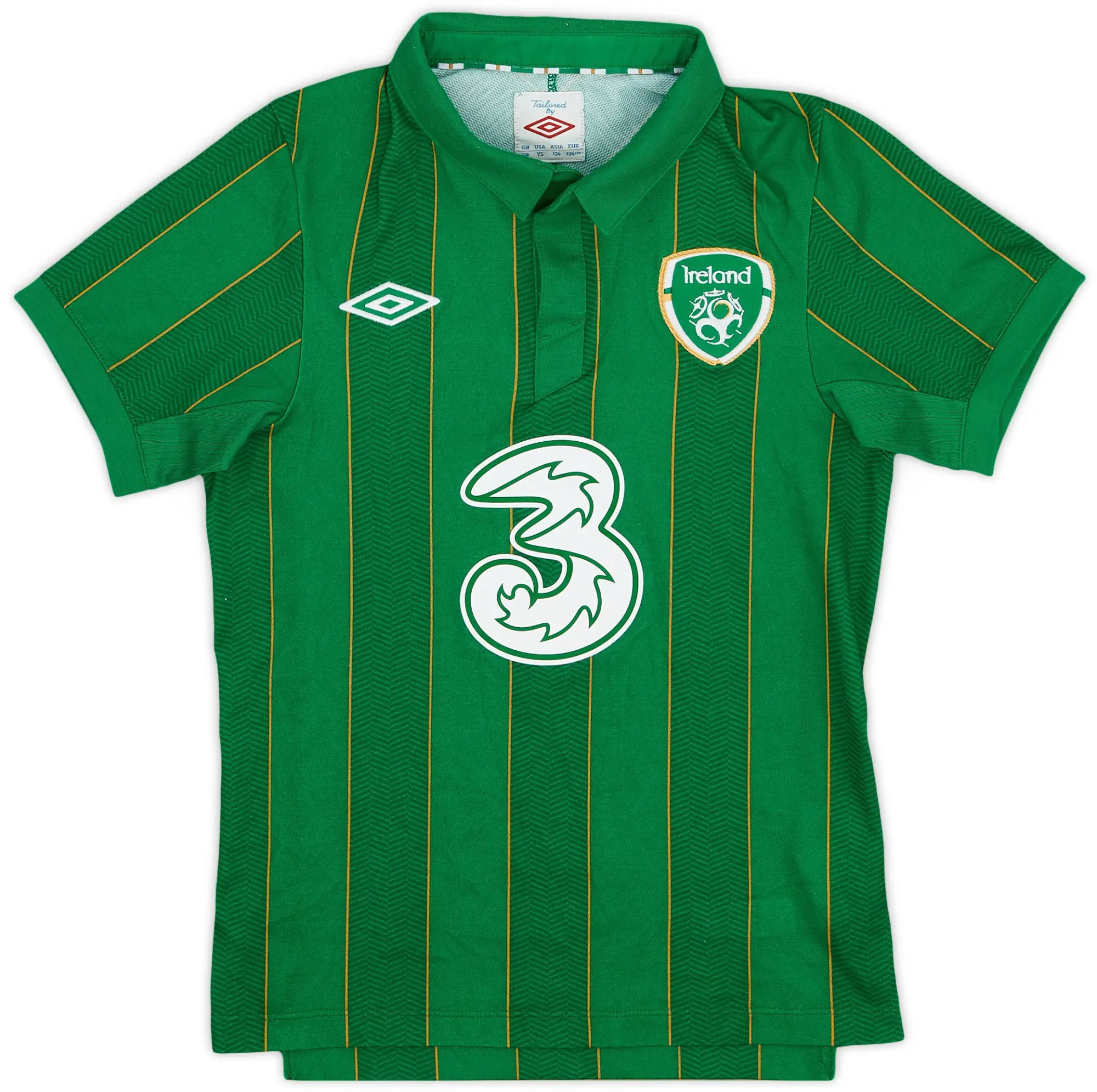 Umbro 2011-12 Ireland Home Shirt - 7/10 - (S.Boys)