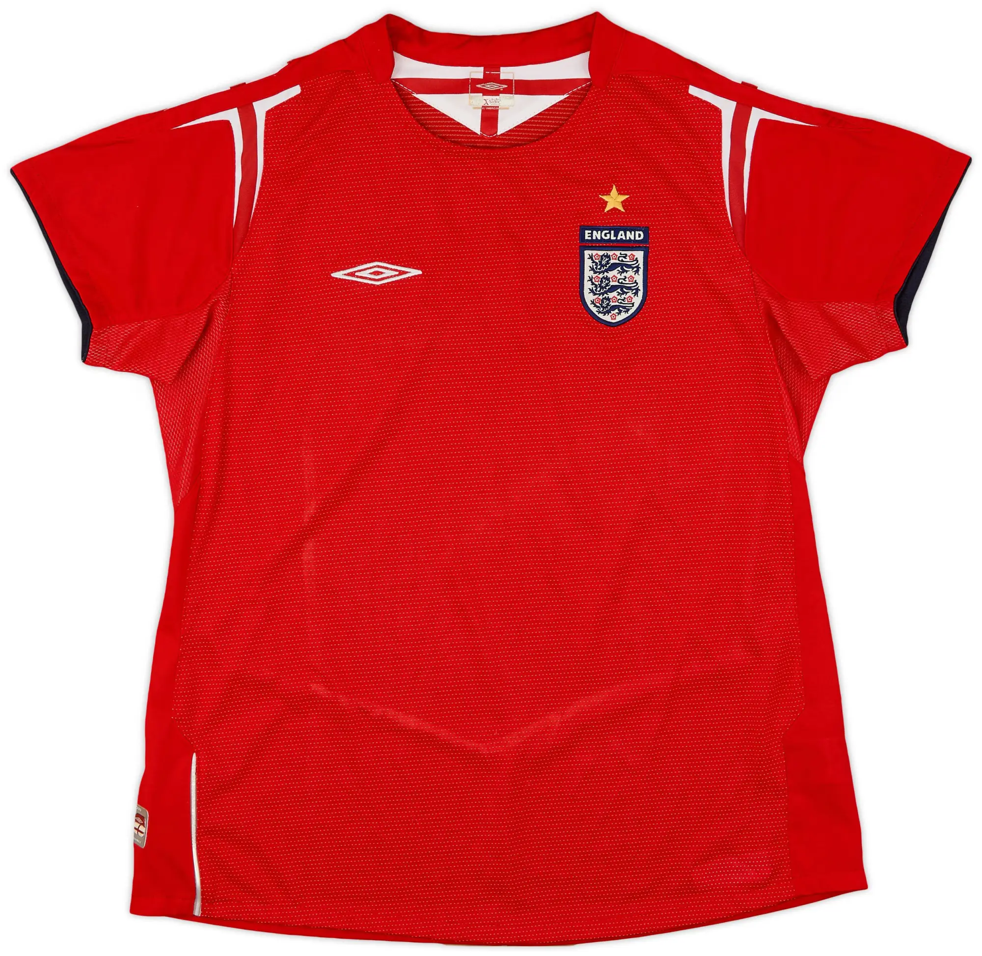 Umbro 2004-06 England Away Shirt - 9/10 - (Women's M)