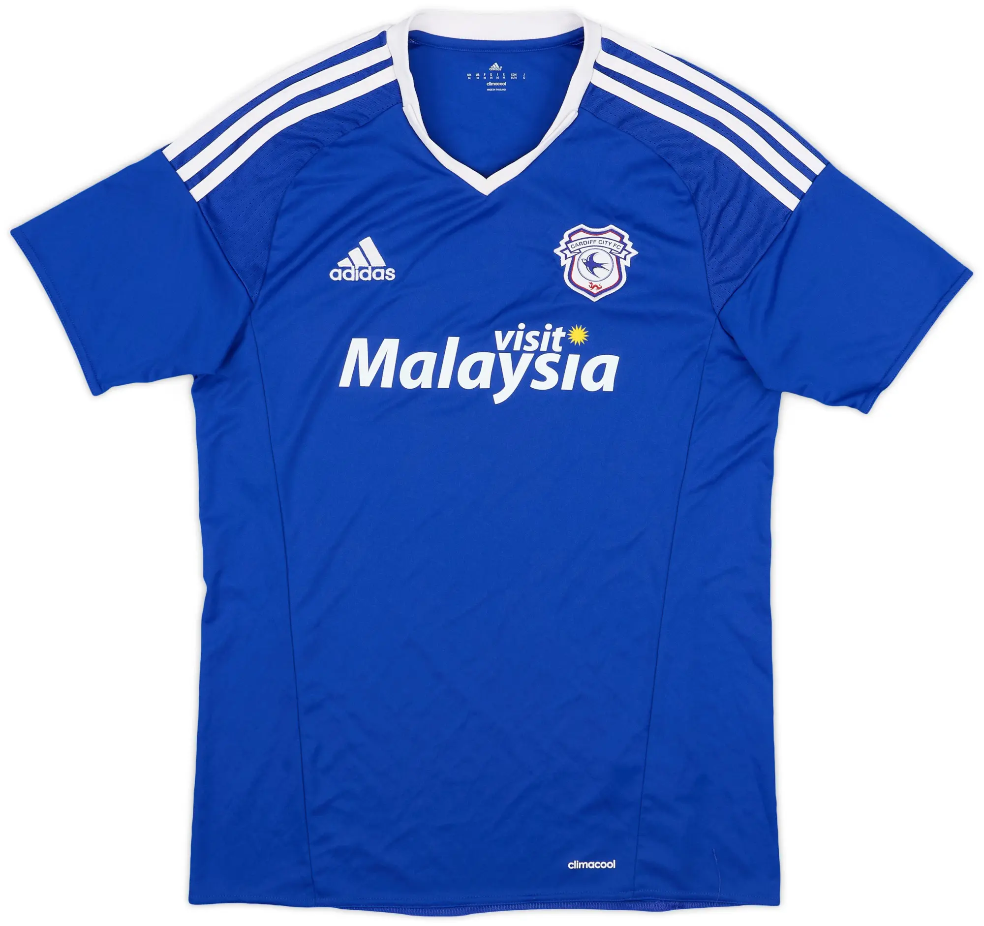 adidas 2016-17 Cardiff Home Shirt - 8/10 - (M)