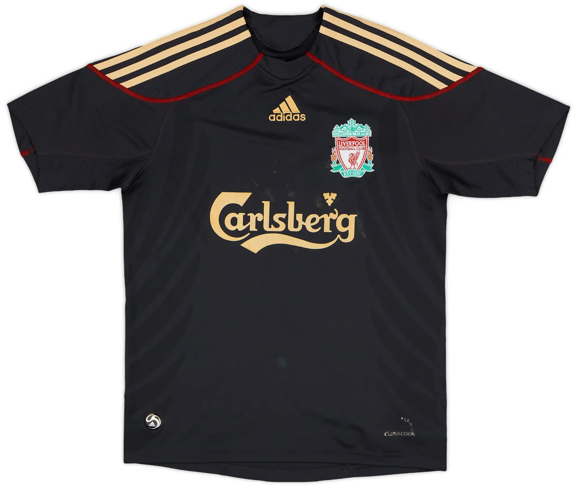 adidas 2009-10 Liverpool Away Shirt - 5/10 - (13-14 Years)
