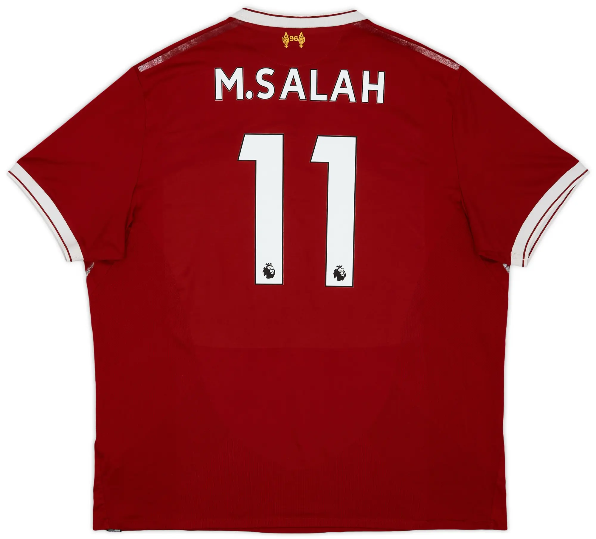 NewBalance 2017-18 Liverpool 125 Years Home Shirt M.Salah #11 - 5/10 - (XXL)