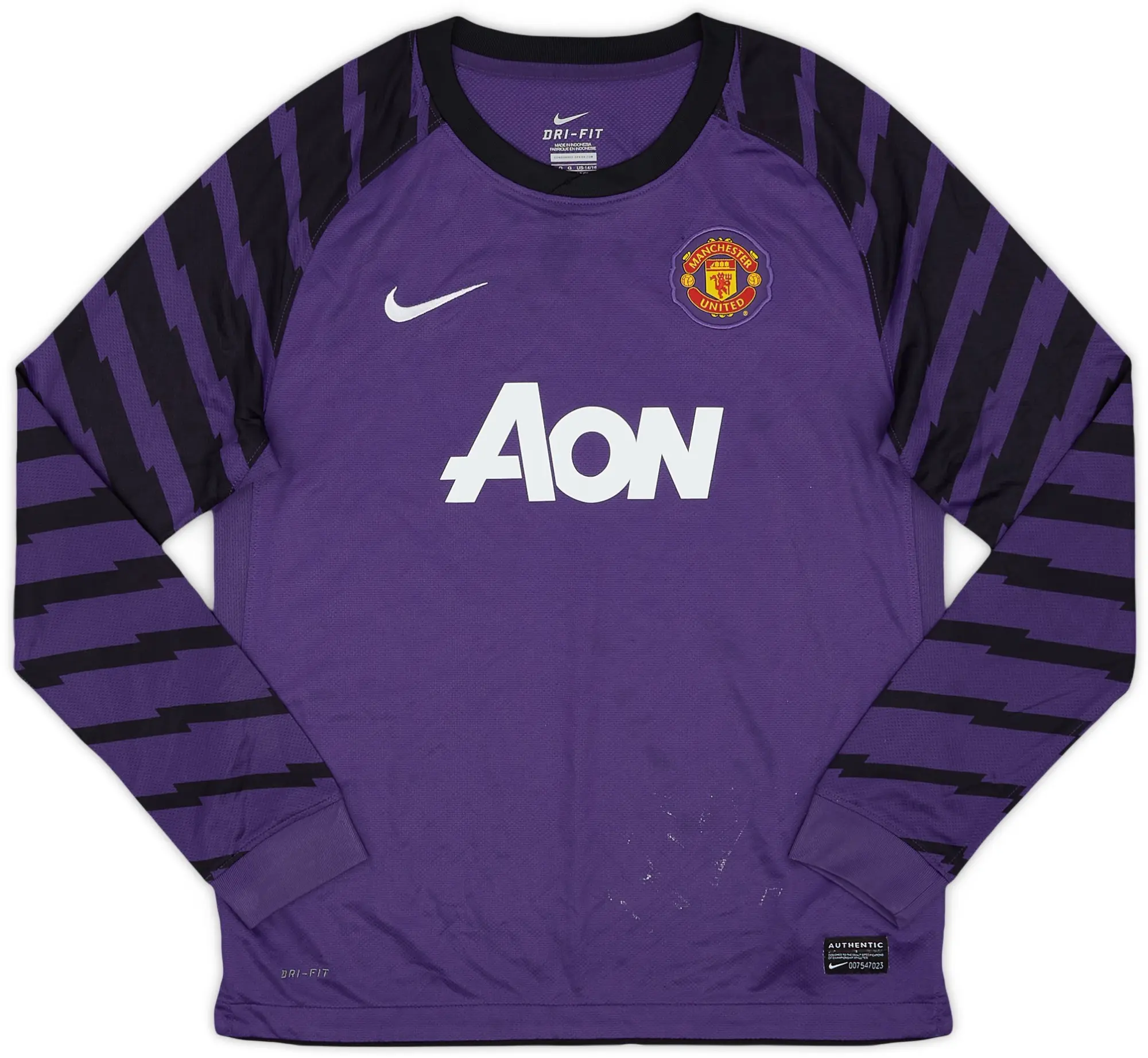 Nike 2010-11 Manchester United GK Shirt - 6/10 - (L.Boys)