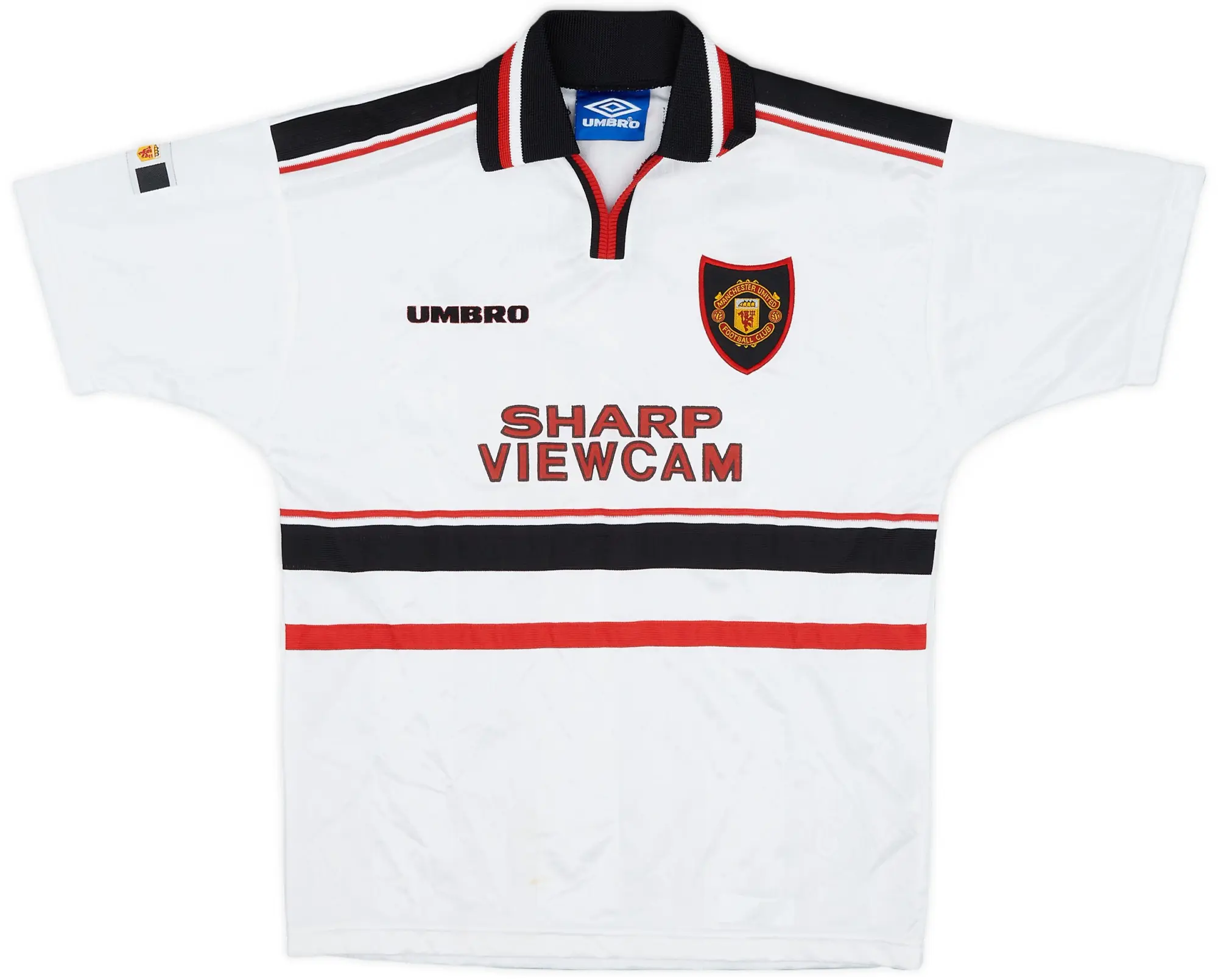 Umbro 1997-99 Manchester United Away Shirt - 8/10 - (L.Boys)