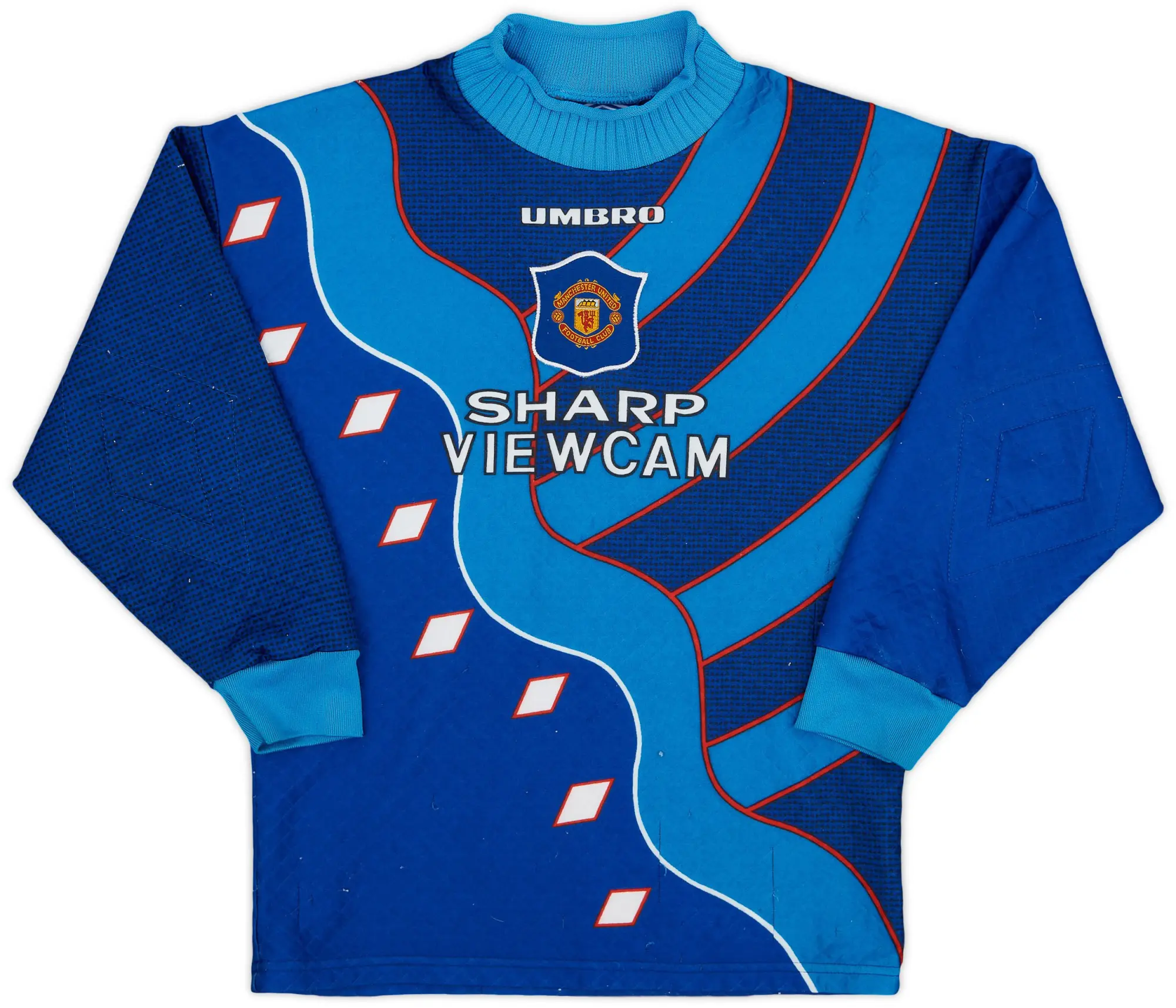 Umbro 1994-97 Manchester United GK Shirt - 7/10 - (L.Boys)