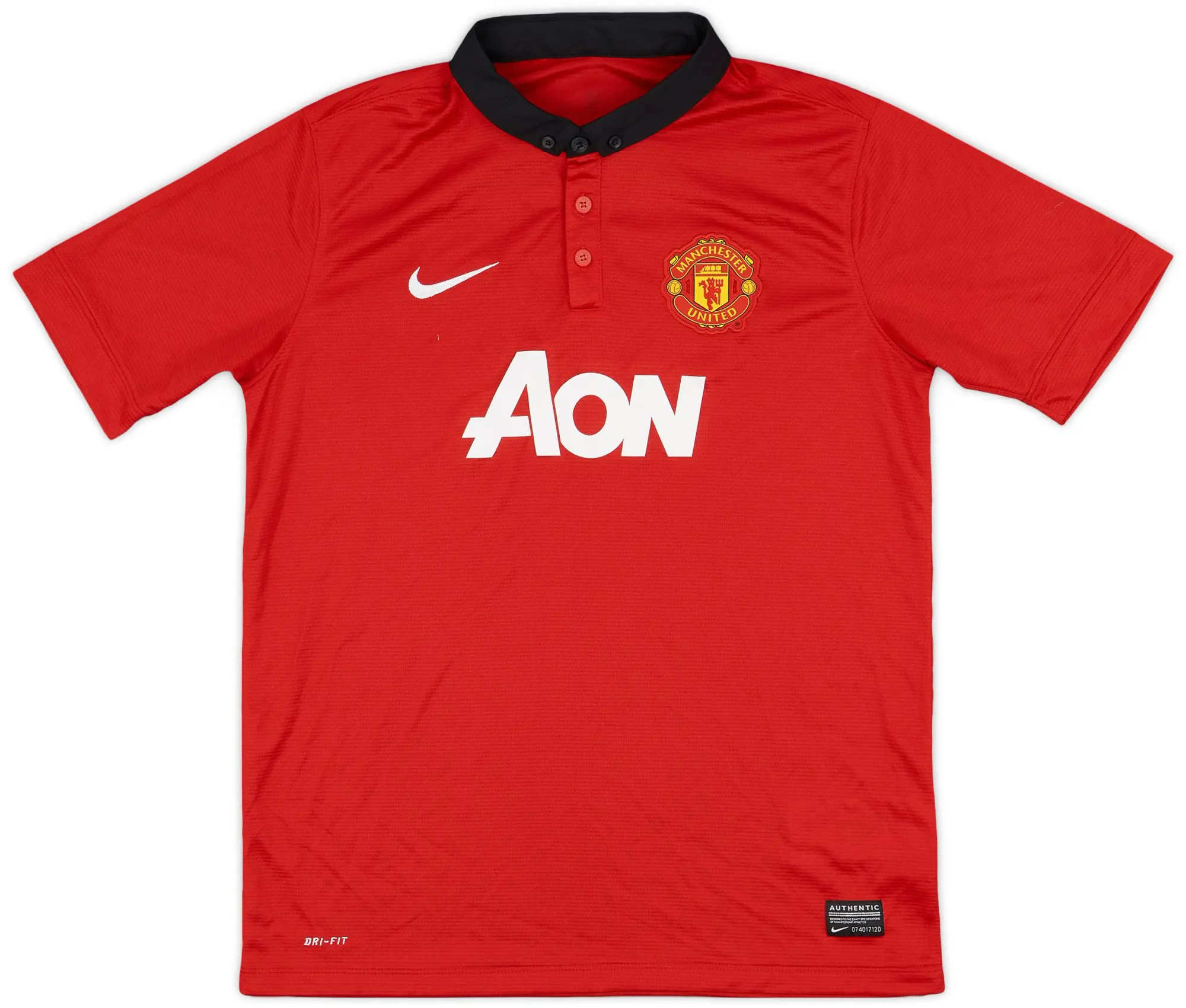 Nike 2013-14 Manchester United Home Shirt - 8/10 - (XL.Boys)