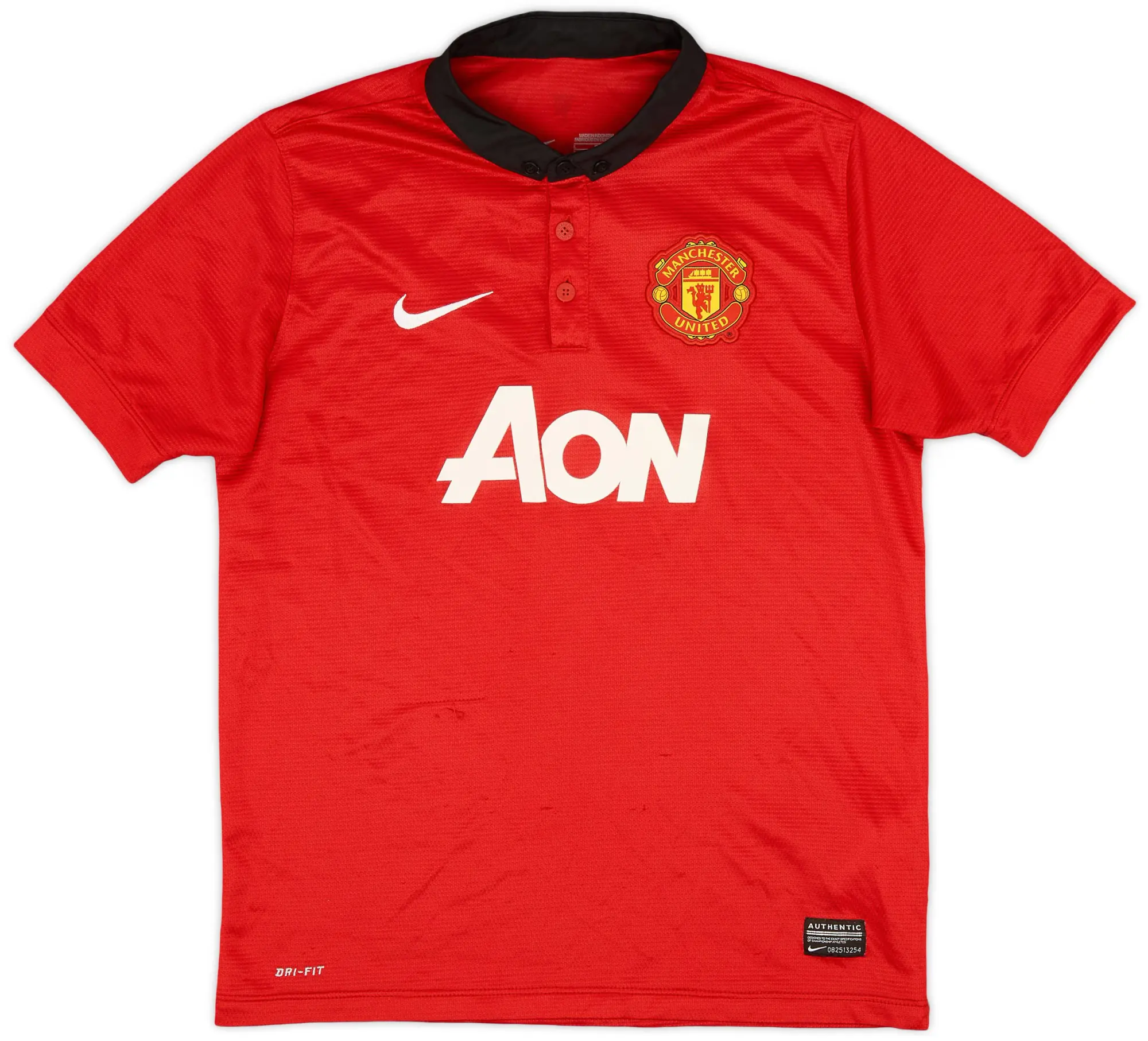 Nike 2013-14 Manchester United Home Shirt - 8/10 - (L.Boys)