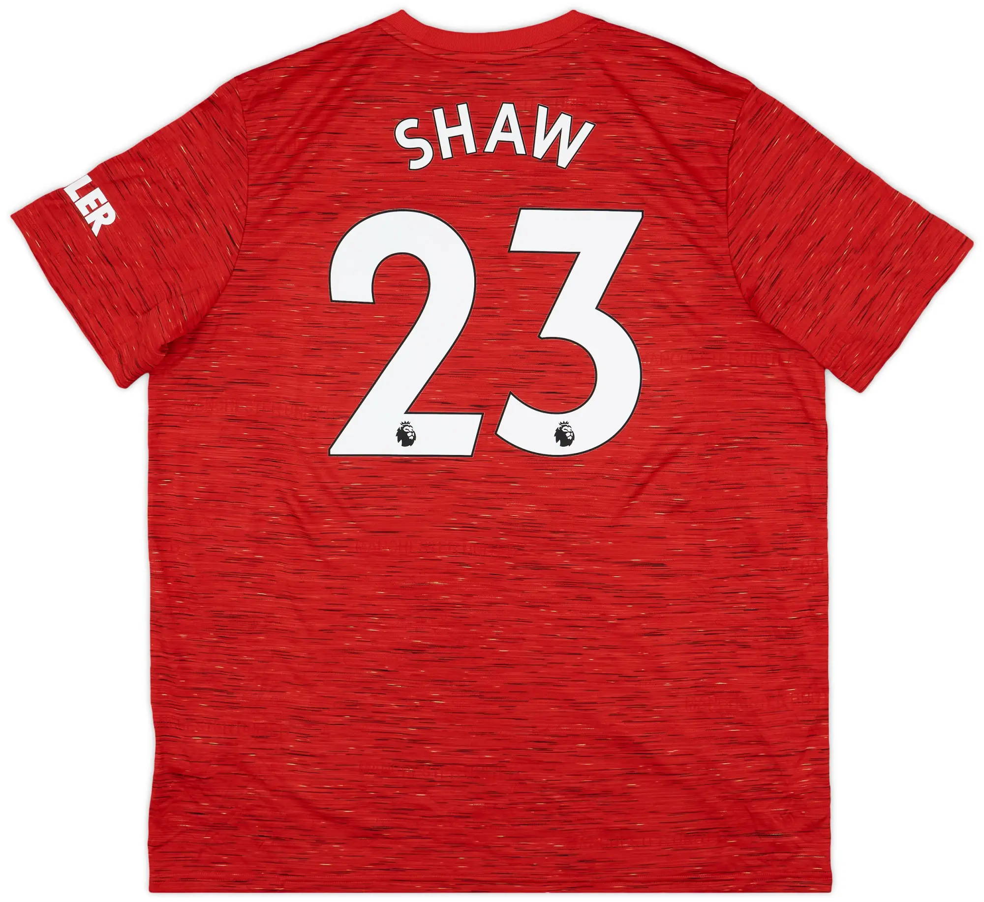 adidas 2020-21 Manchester United Home Shirt Shaw #23 - 9/10 - (XXL)