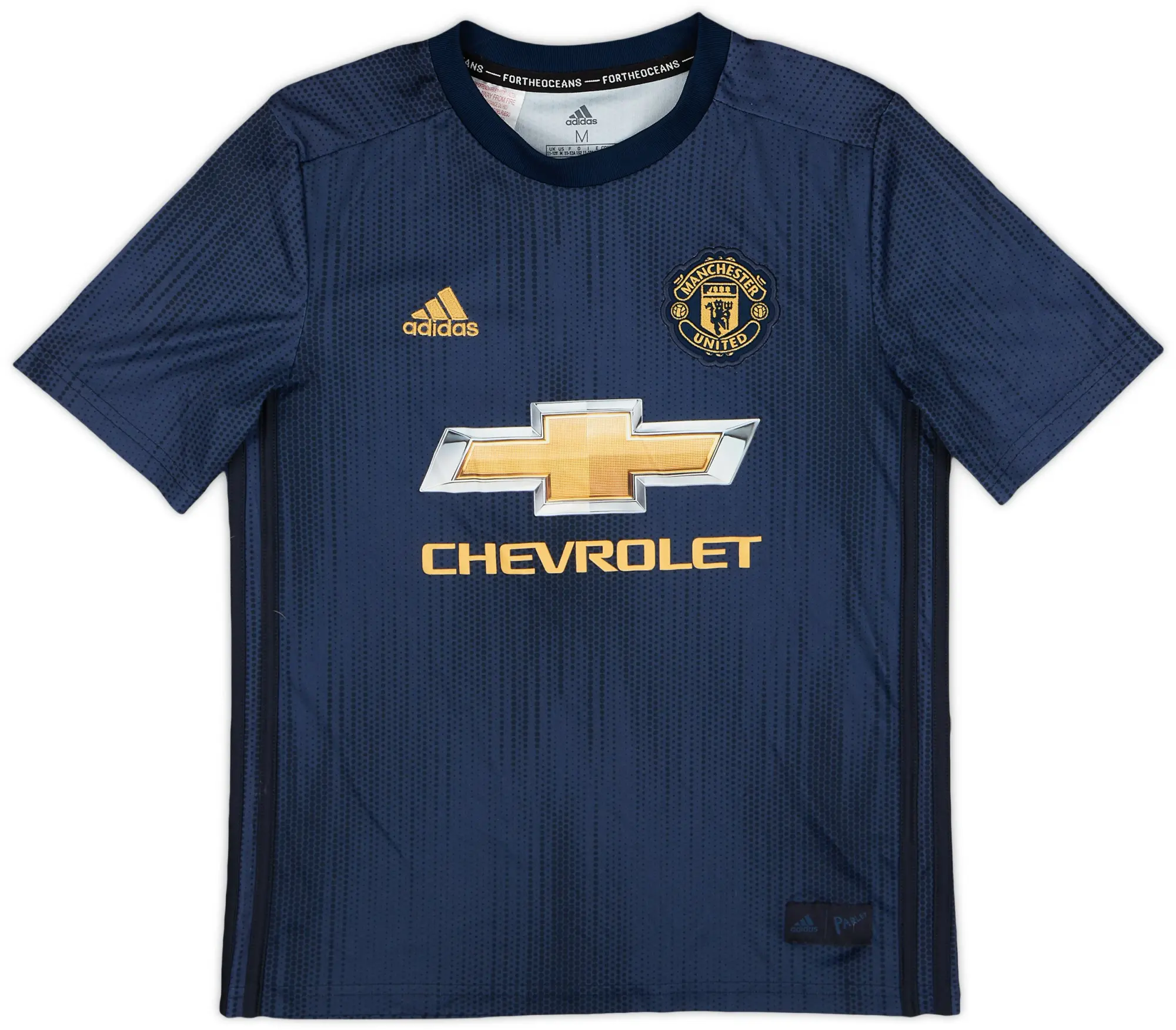 adidas 2018-19 Manchester United Third Shirt - 9/10 - (M.Boys)