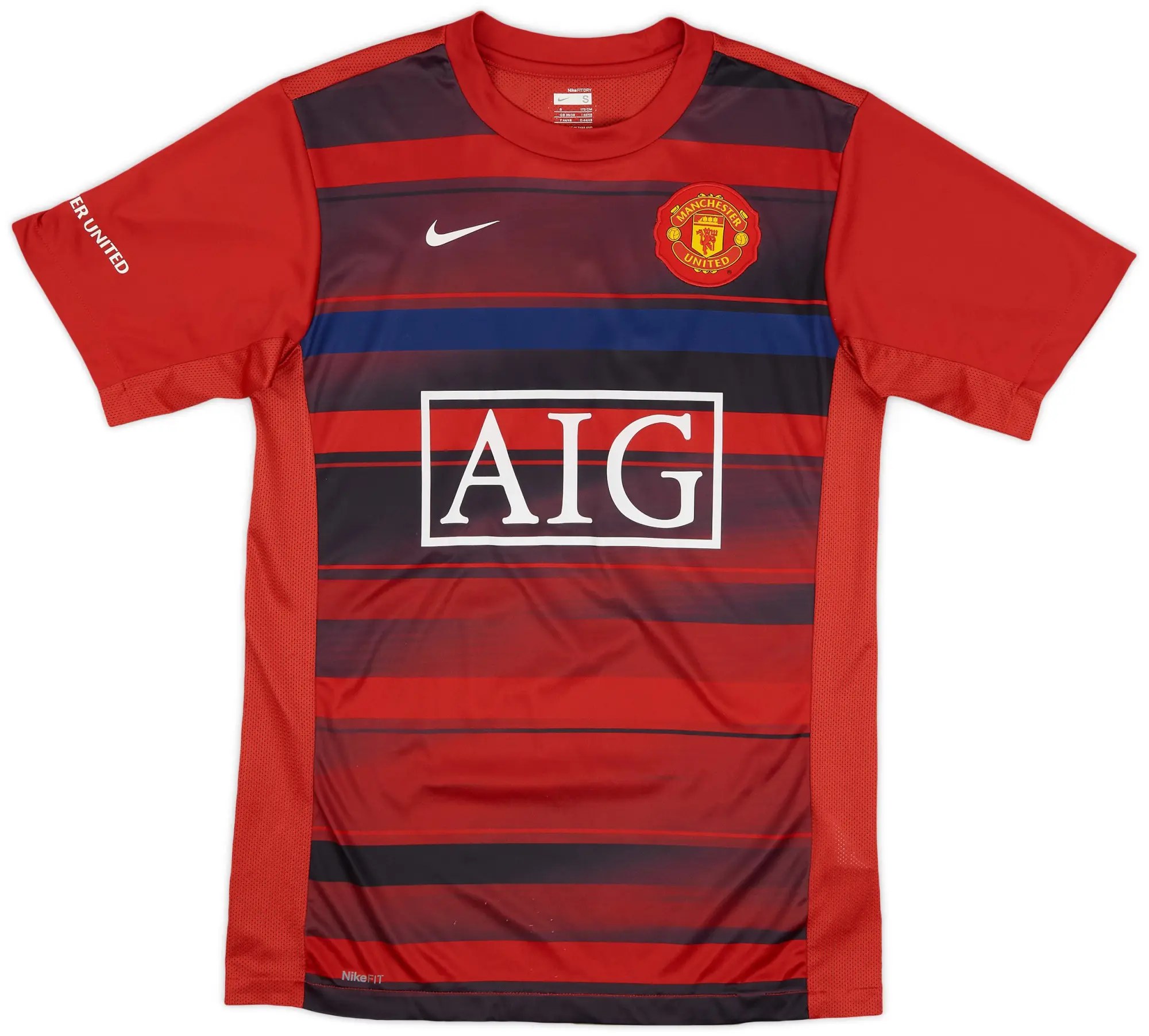 2009-10 Manchester United Nike Training Shirt - 4/10 - (S)