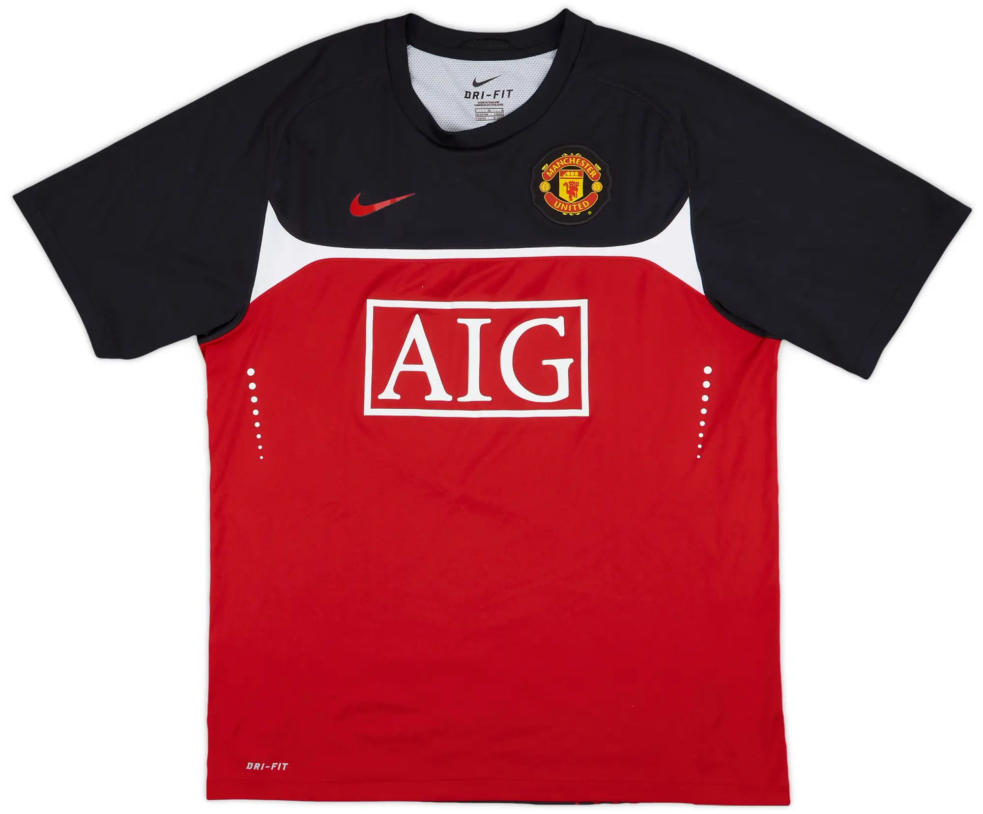 2010-11 Manchester United Nike Track Pants/Bottoms - 4/10 - (L)