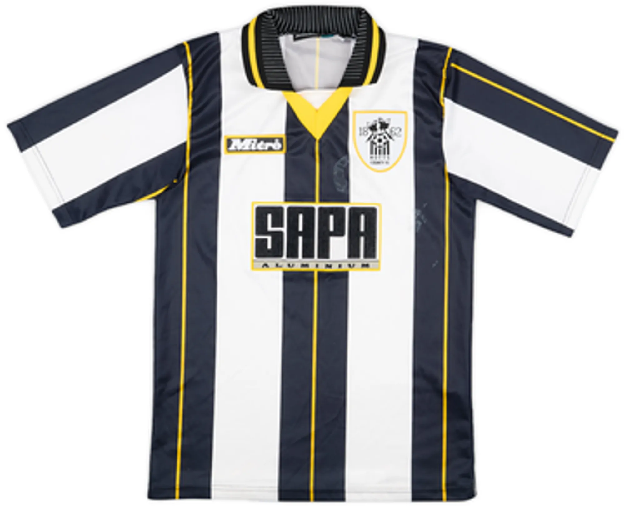 Home Notts County Mens SS Home Shirt 1996/97