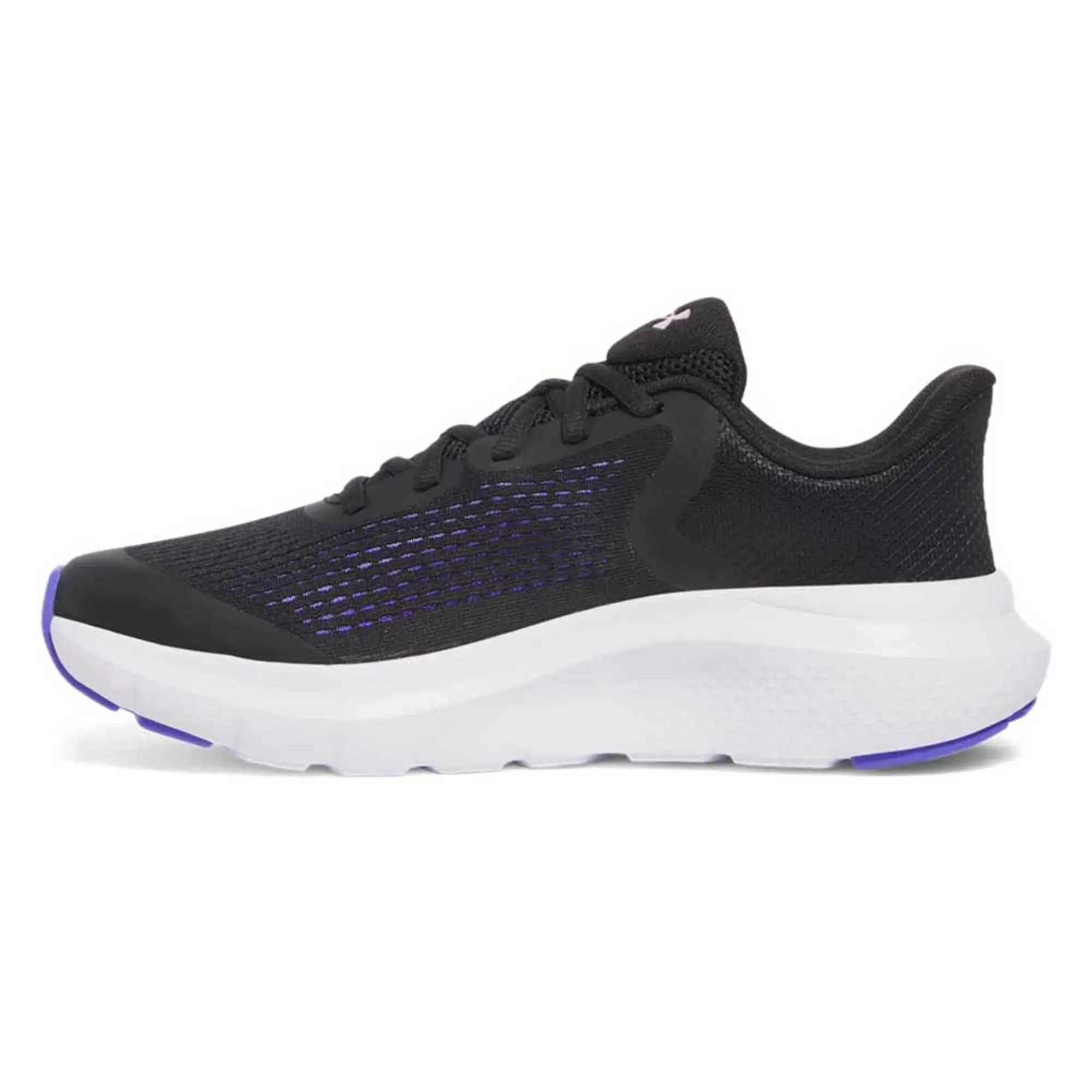 Girls' Grade School  Under Armour  Rogue 5 Running Shoes Black / Virtual Violet / Iridescent 6*
