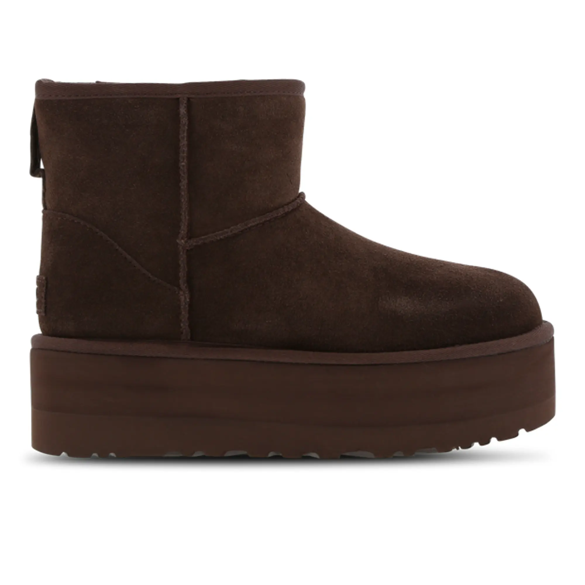 Ugg Womens Classic Mini Platform Boot - Brown - Size 6 - Brown