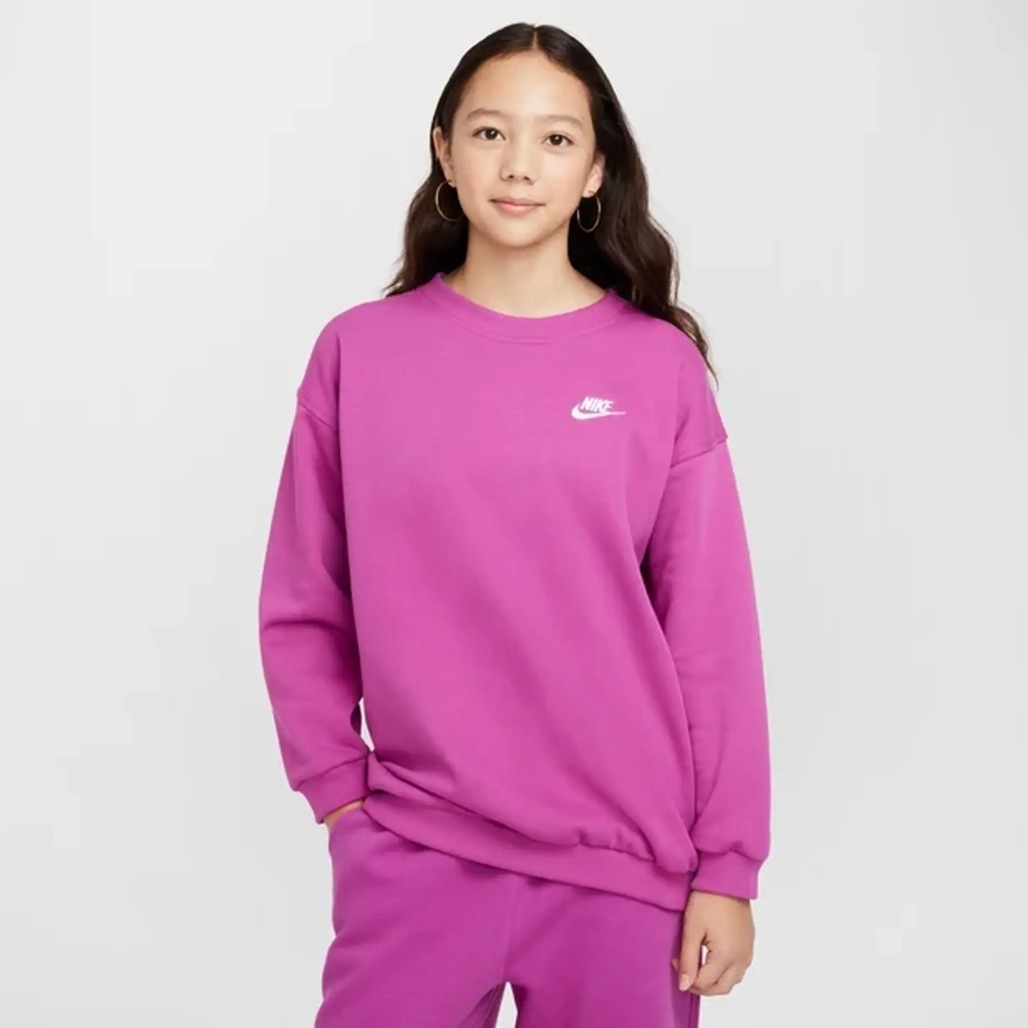 Nike Club Unisex Sweatshirts - Pink