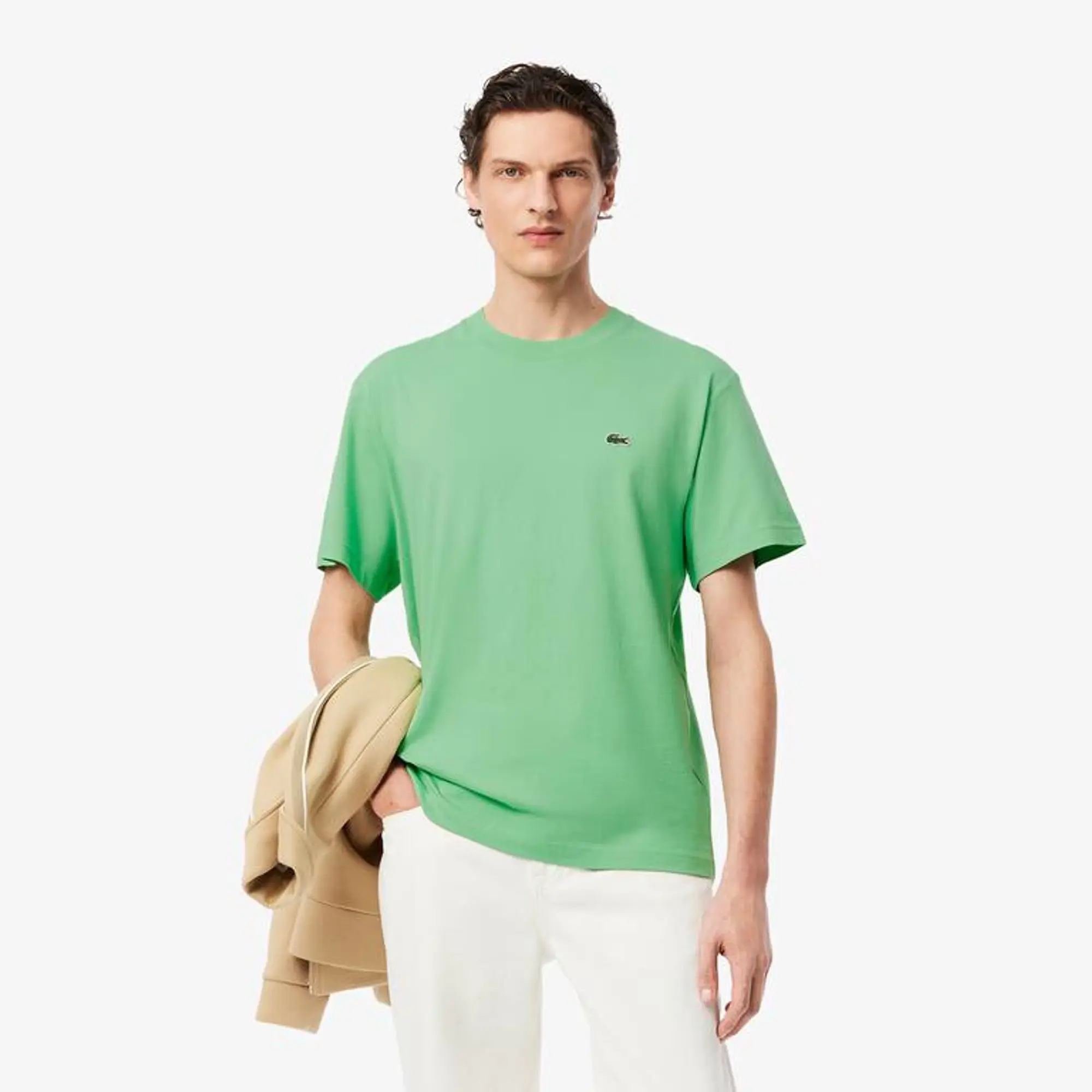 Lacoste Cotton T-shirt - Liamone Green