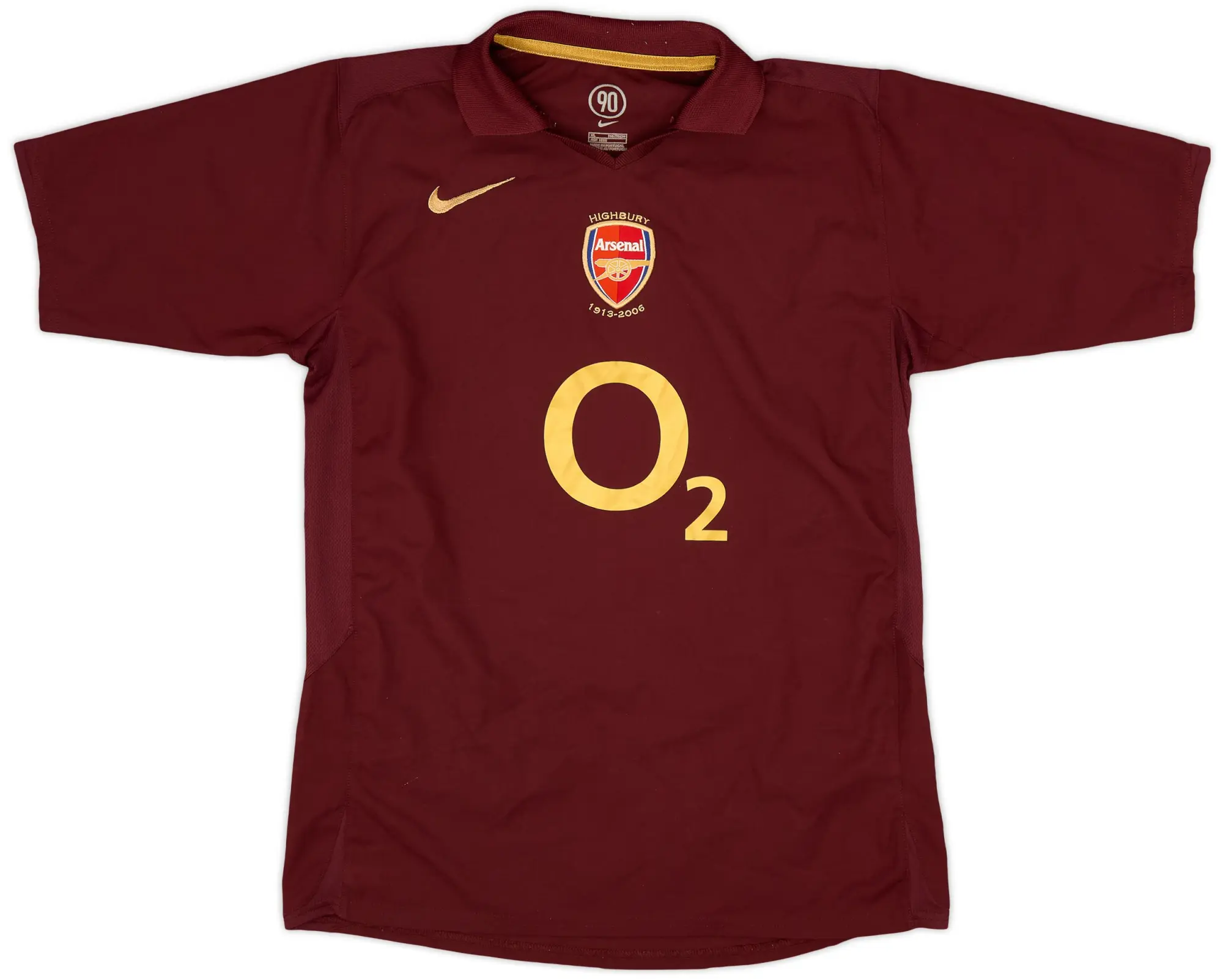 Nike 2005-06 Arsenal Home Shirt - 9/10 - (M.Boys)