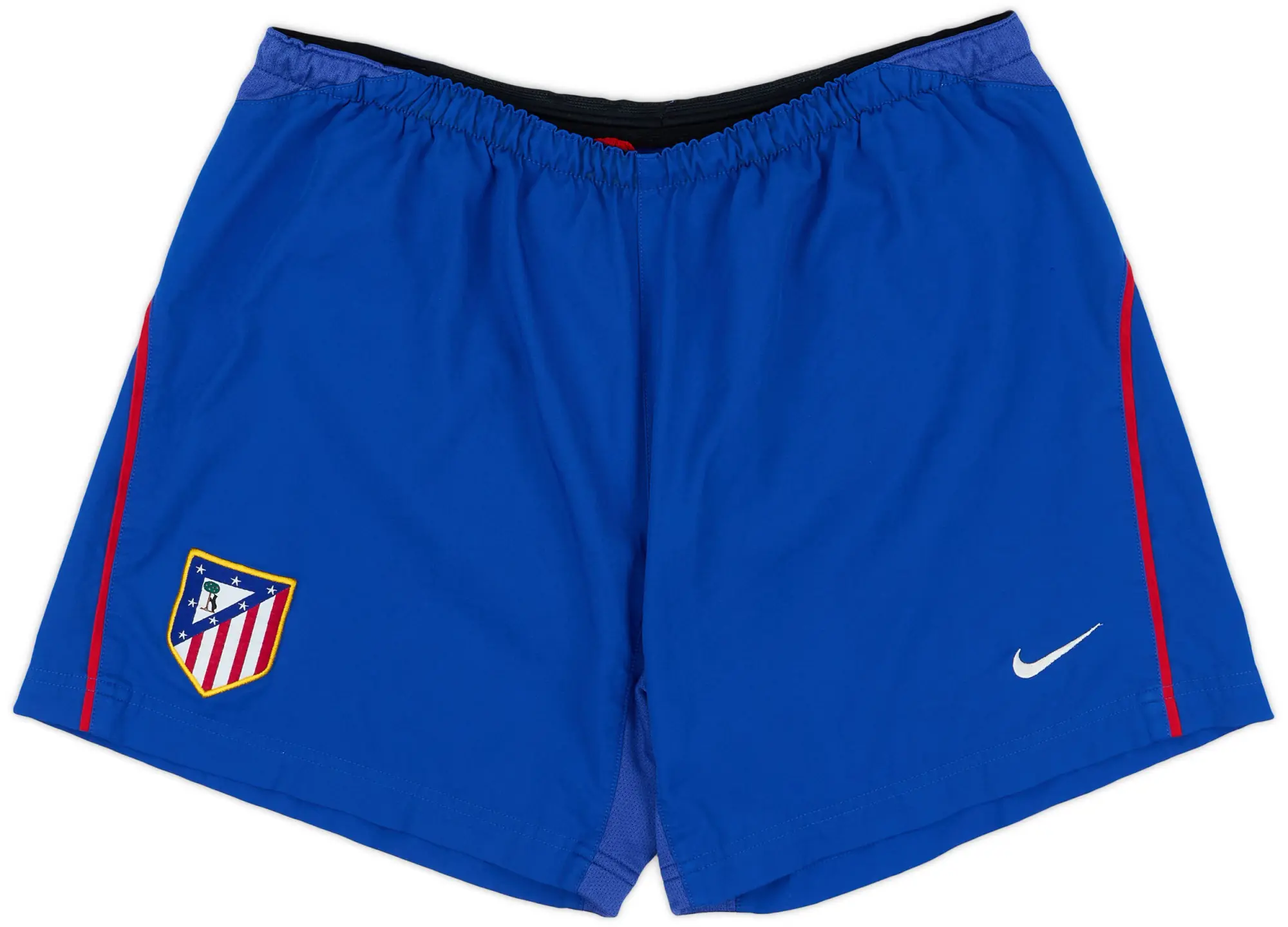 Nike 2003-04 Atletico Madrid Home Shorts - 6/10 - (L)