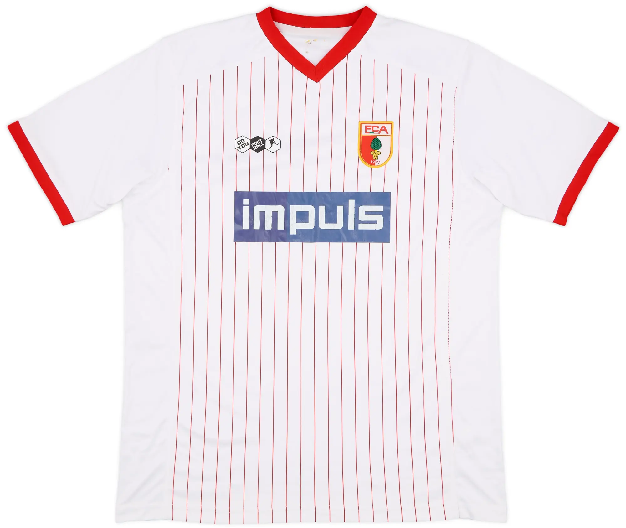 2008-09 Augsburg Home Shirt - 6/10 - (XL)