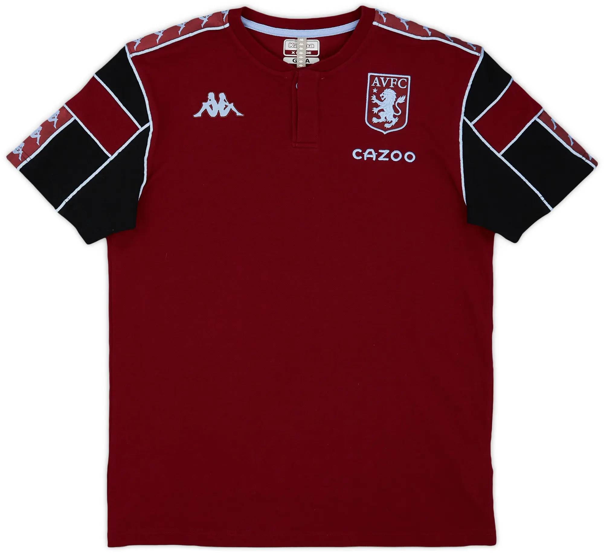 2020-21 Aston Villa Kappa Polo Shirt - 9/10 - (XL)