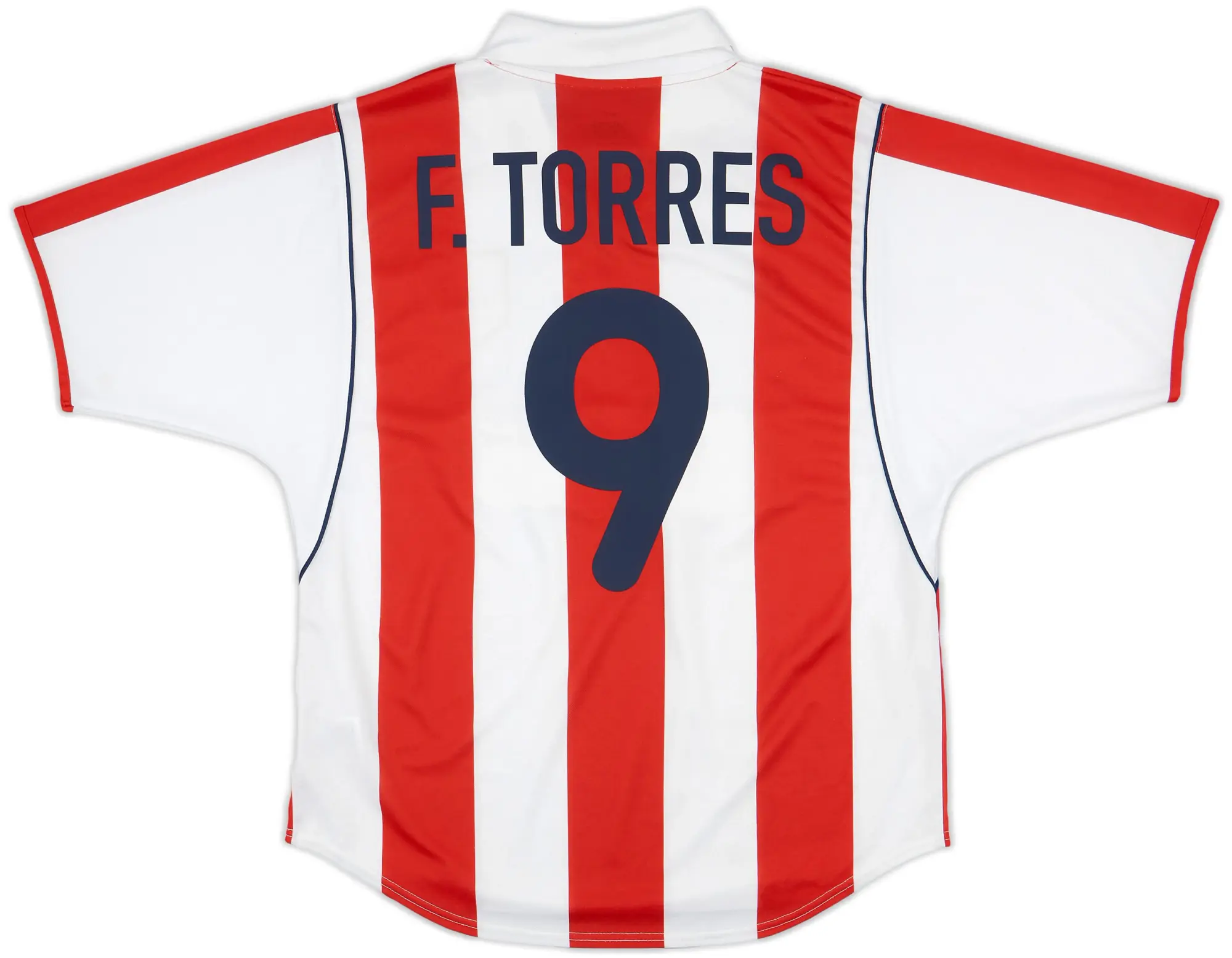 Nike 2001-02 Atletico Madrid Home Shirt F.Torres #9 - 8/10 - (M)