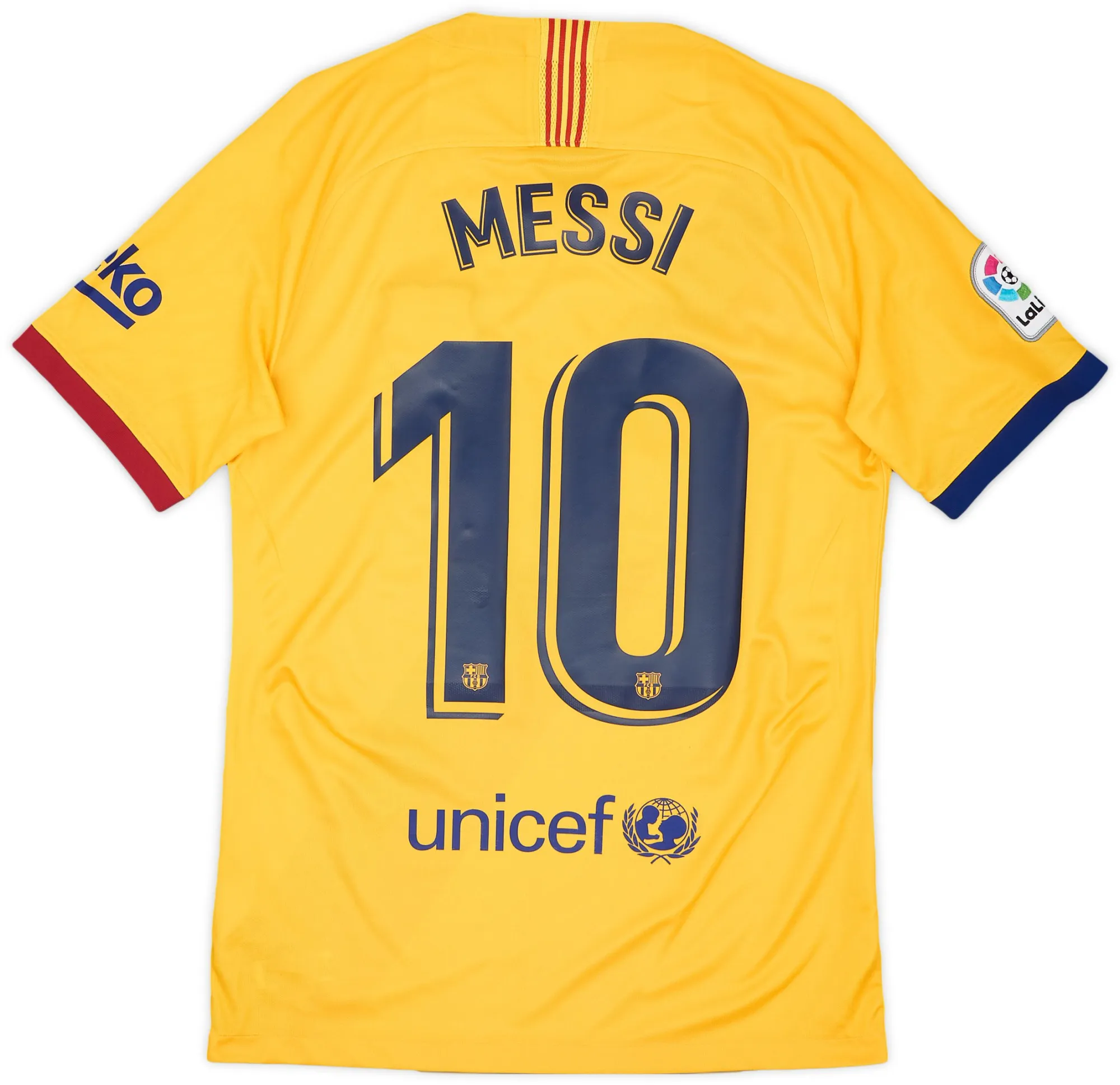 Nike 2019-20 Barcelona Away Shirt Messi #10 6/10 (S) BARA19