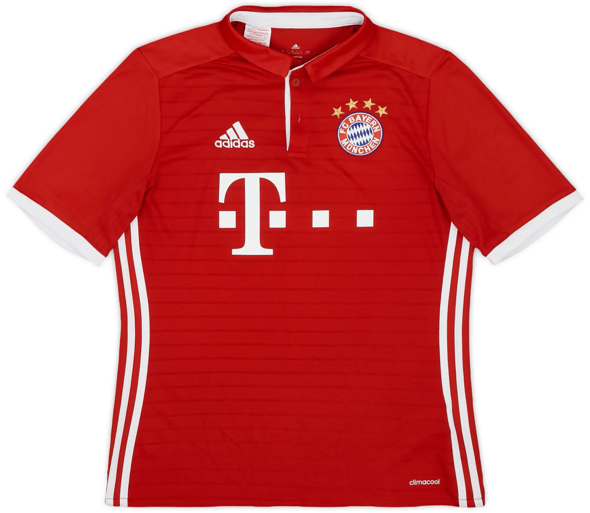adidas 2016-17 Bayern Munich Home Shirt - 5/10 - (XL.Boys)