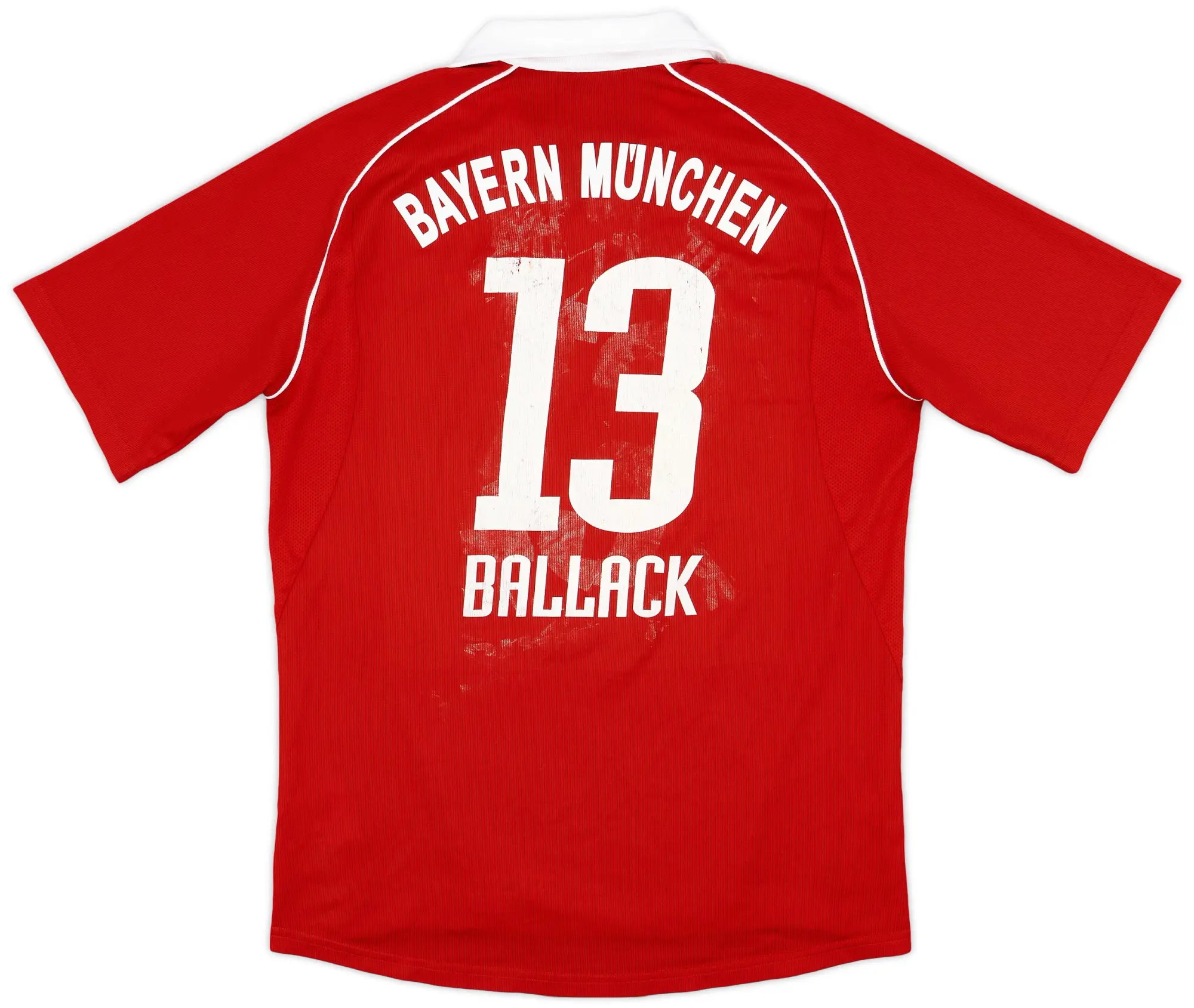 adidas 2005-06 Bayern Munich Home Shirt Ballack #13 - 5/10 - (M)