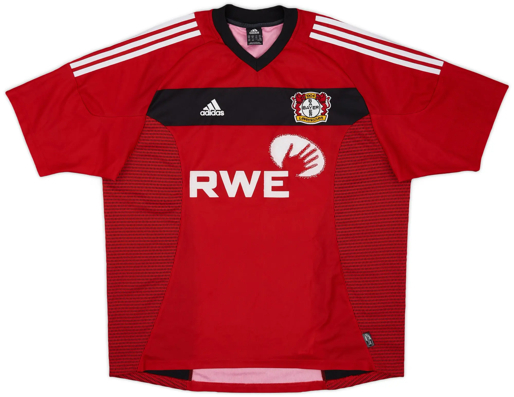 adidas 2002-04 Bayer Leverkusen Home Shirt - 8/10 - (XXL)