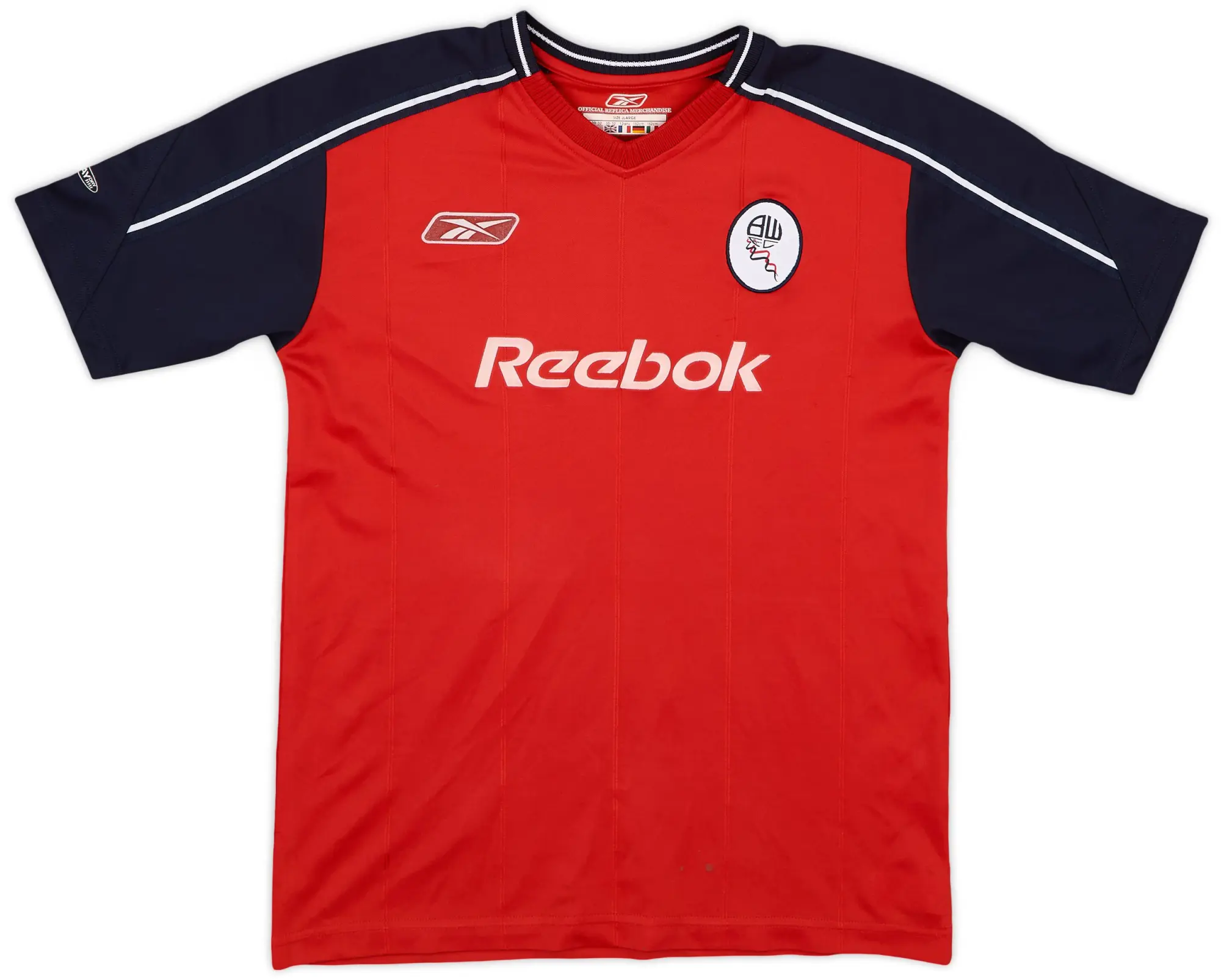 Reebok 2003-05 Bolton Away Shirt - 7/10 - (M.Boys)