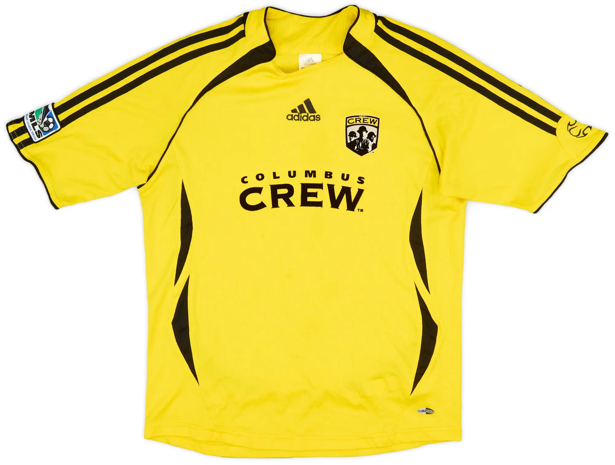 adidas 2007 Columbus Crew Home Shirt - 8/10 - (L.Boys)