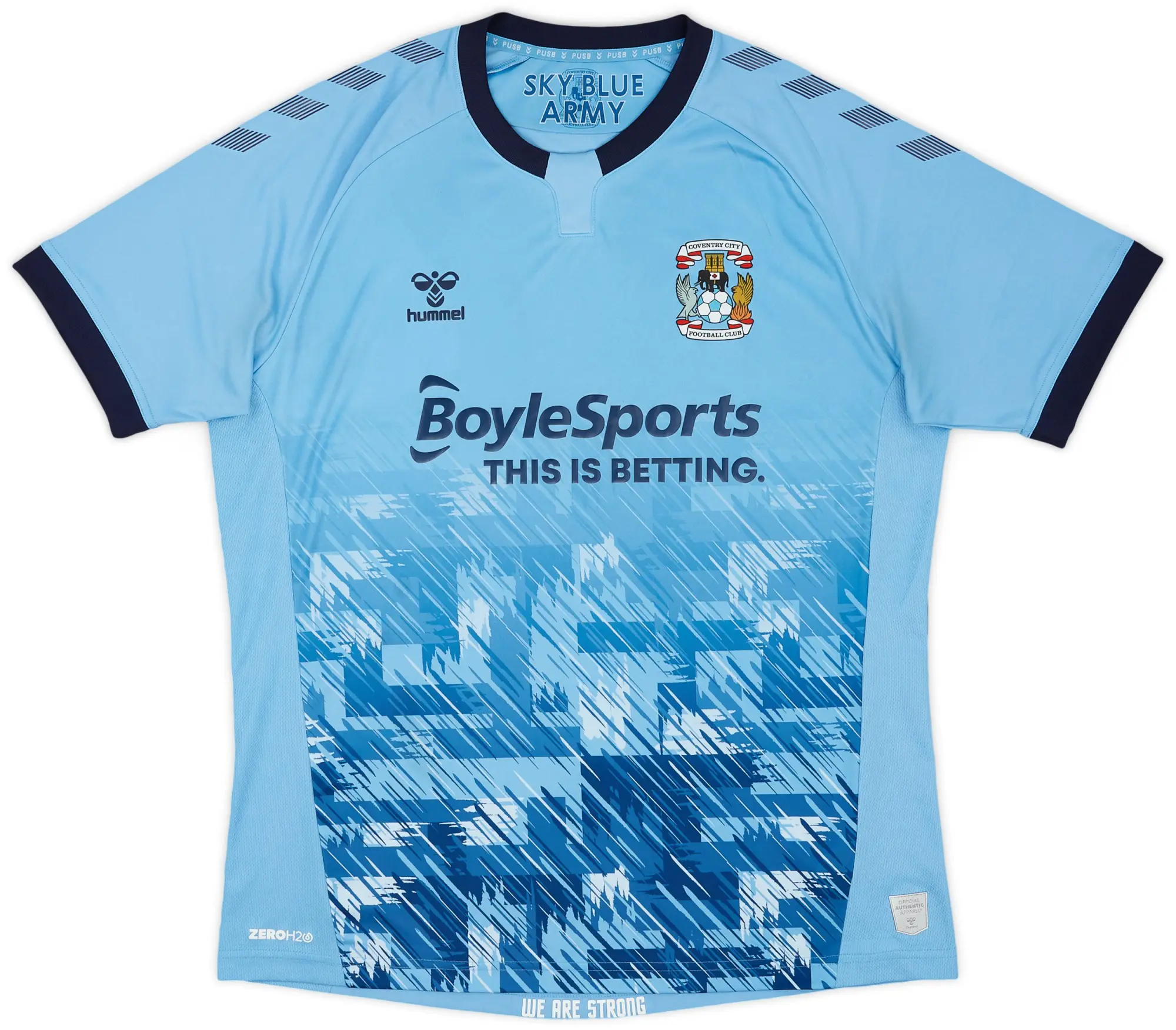 Hummel 2020-21 Coventry Home Shirt - 8/10 - (XL)