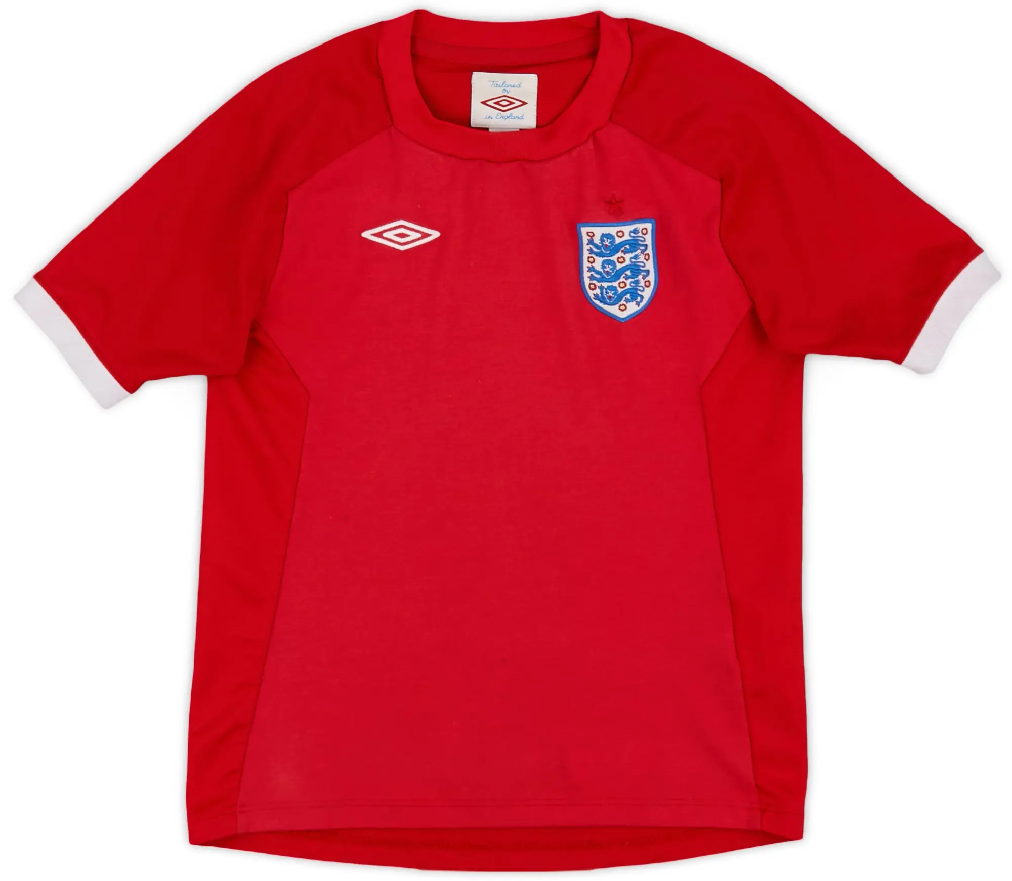 Umbro 2010-11 England Away Shirt - 9/10 - (6-7 Years)