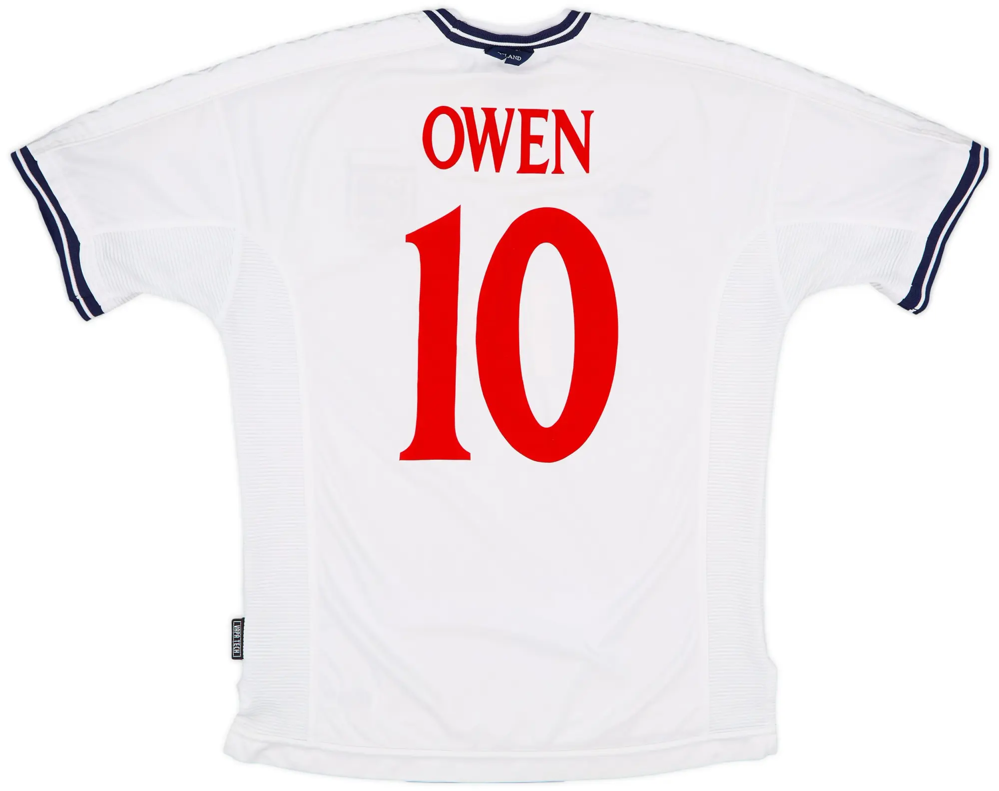 Umbro 1999-01 England Home Shirt Owen #10 - 7/10 - (L)