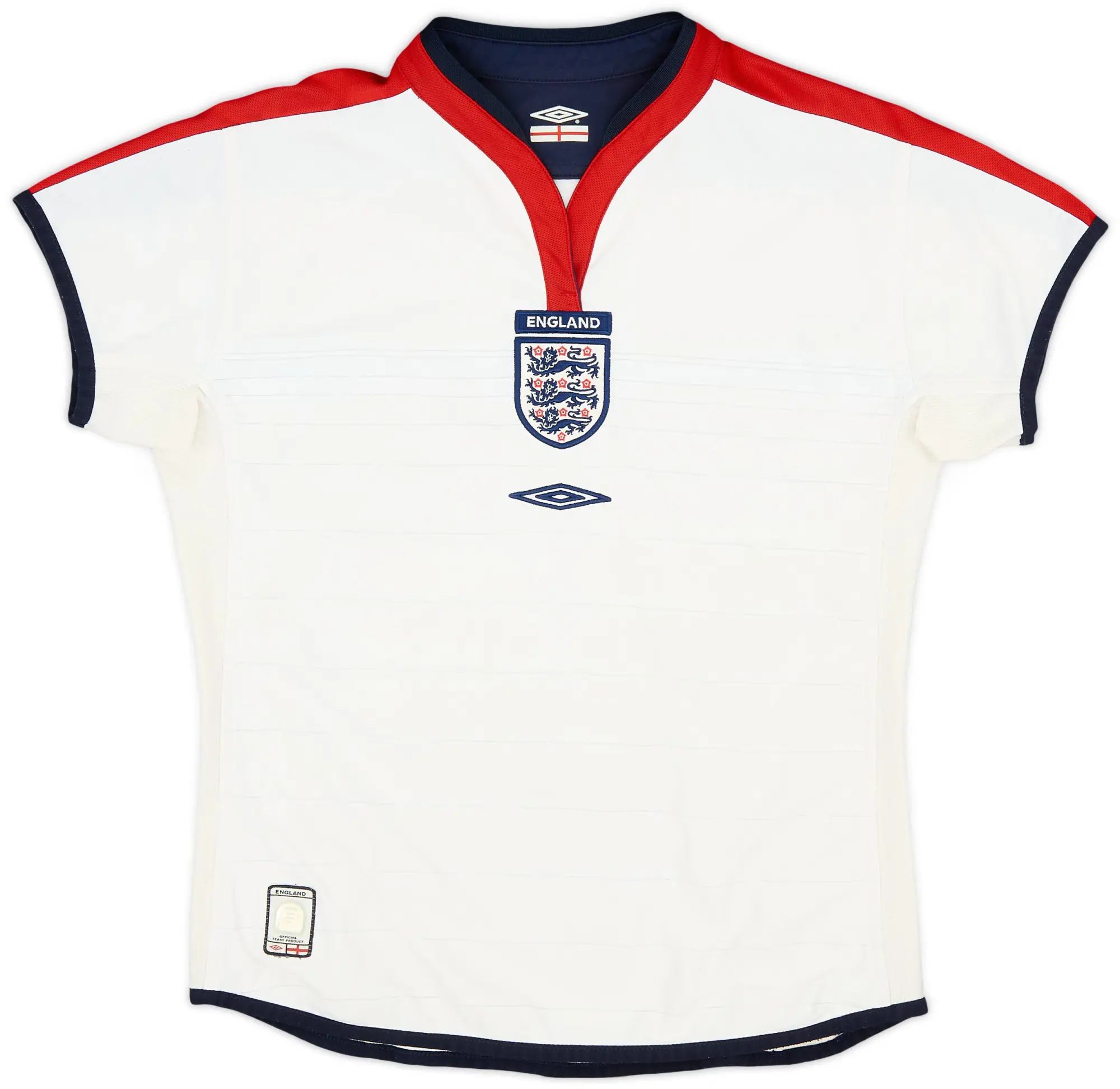 Umbro 2003-05 England Home Shirt - 9/10 - (Women's S)