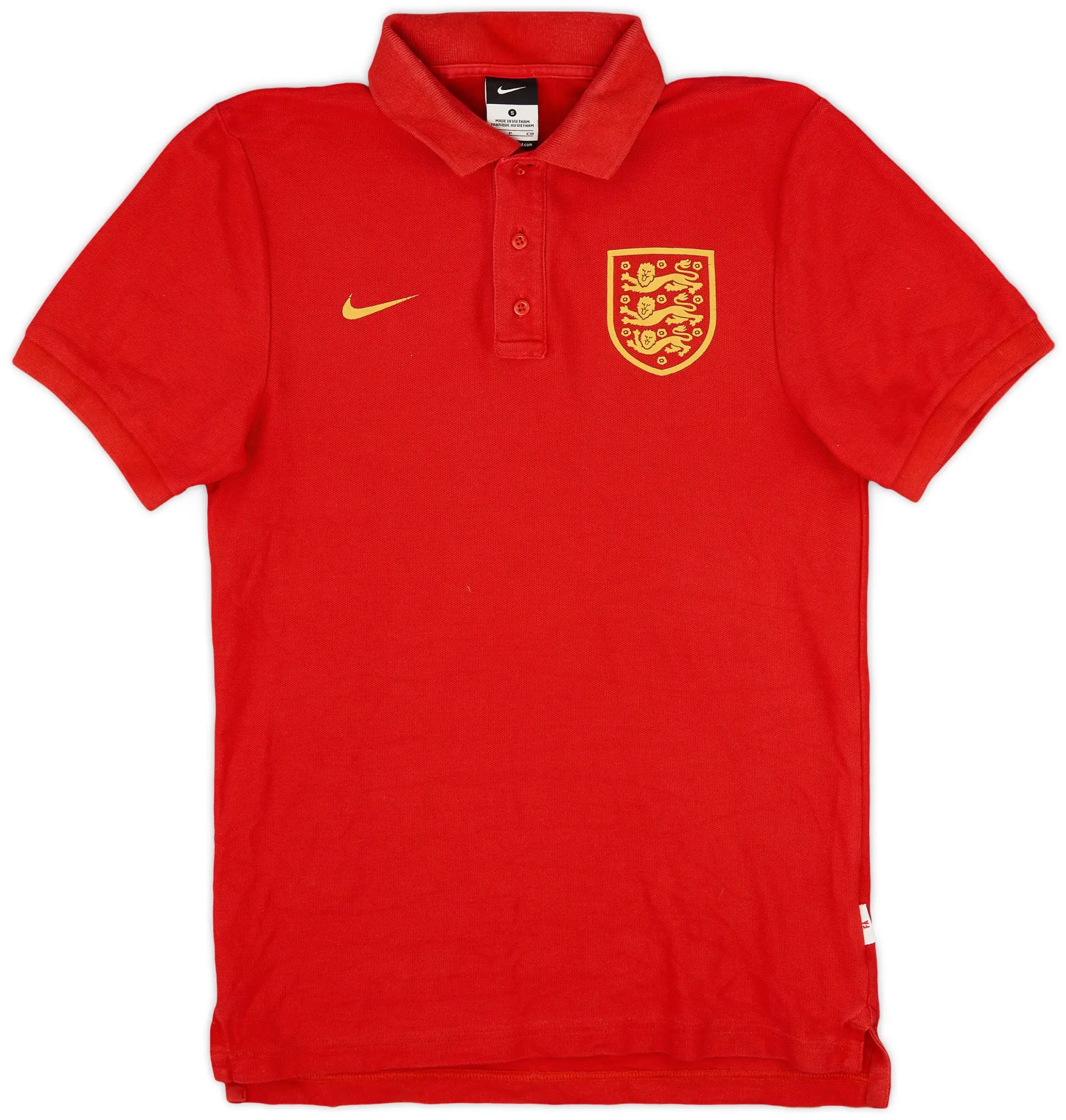 2014-15 England Nike Polo Shirt - 7/10 - (S)