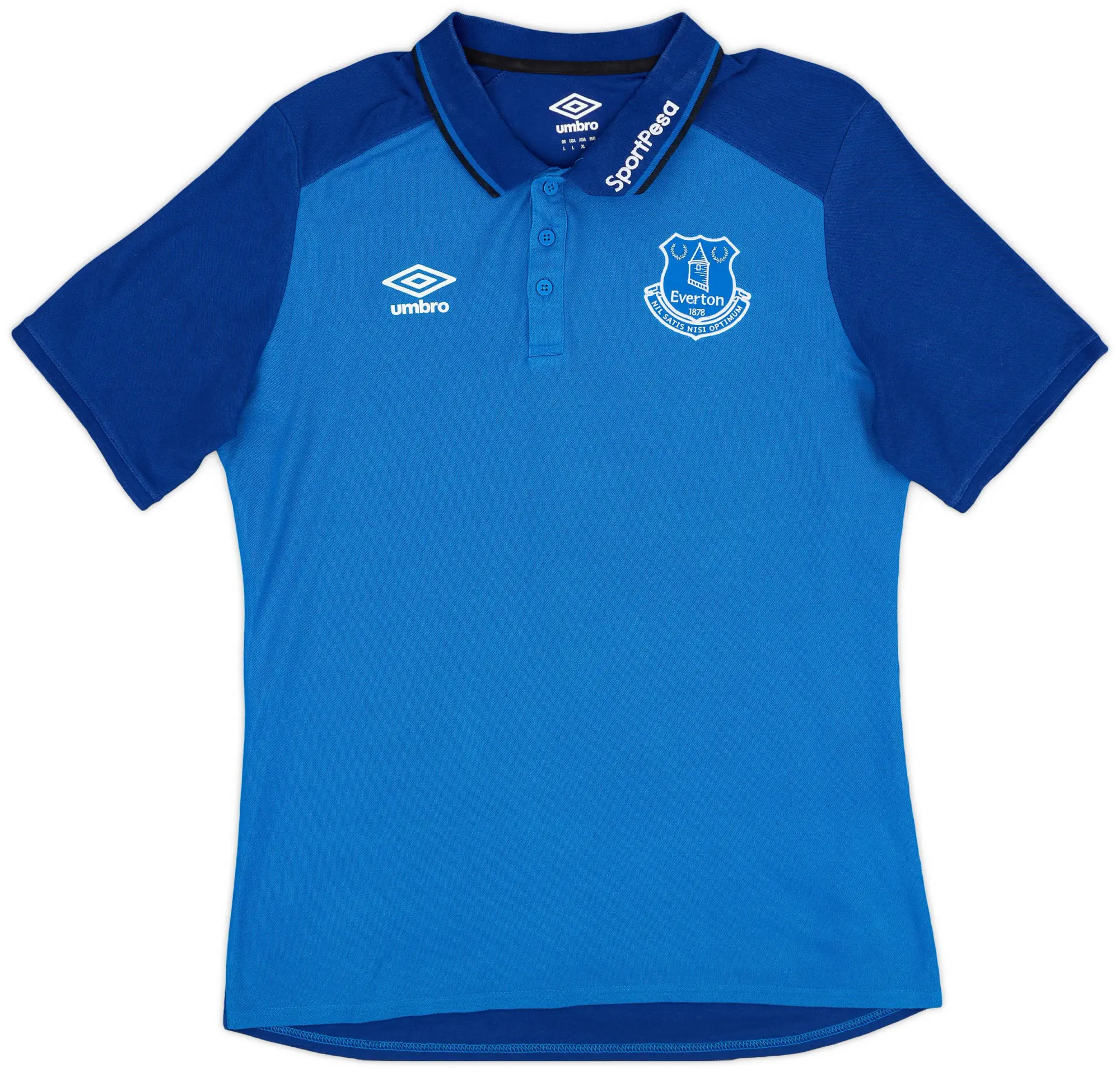 2019-20 Everton Umbro Polo Shirt - 9/10 - (L)