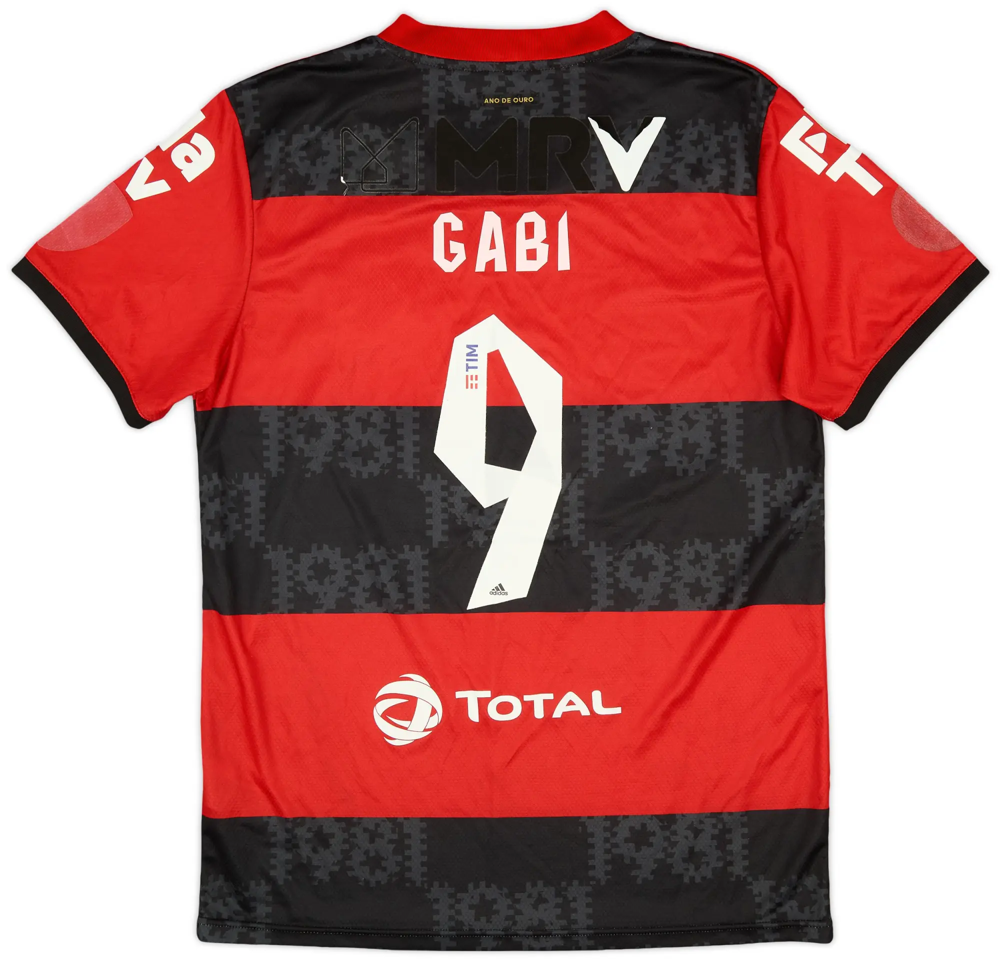 adidas 2021 Flamengo Home Shirt Gabi #9 - 4/10 - (L)