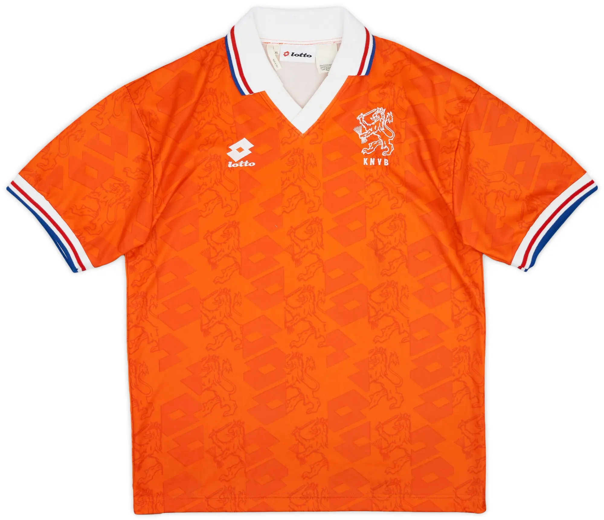 Lotto 1994 Netherlands Home Shirt #5 - 8/10 - (XL)