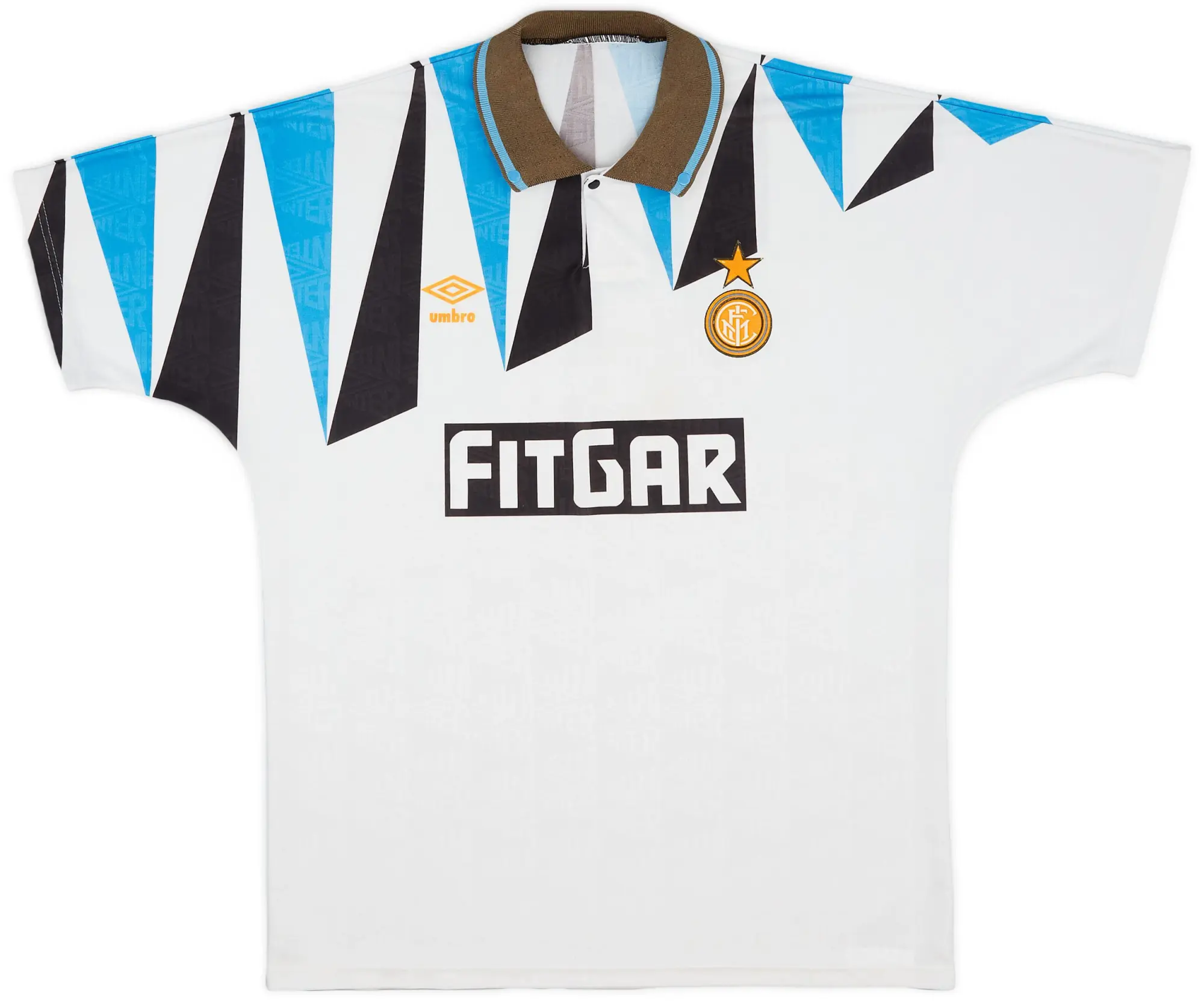 Umbro 1991-92 Inter Milan Away - 6/10 - (L)