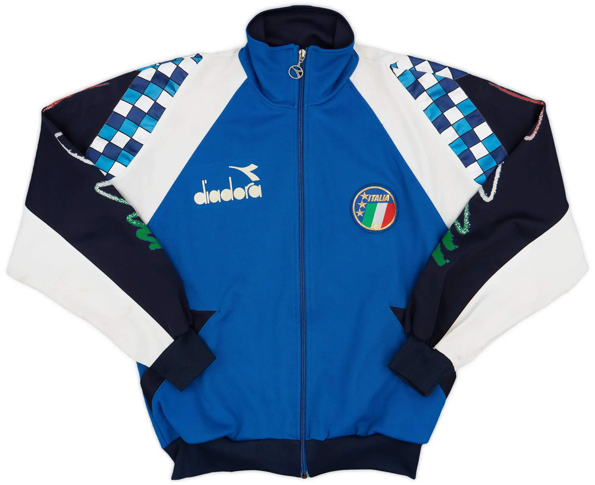 1990 Italy Diadora Track Jacket - 7/10 - (M)
