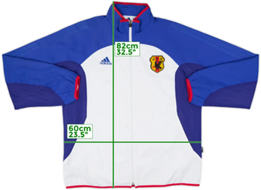 2002-03 Japan adidas Track Jacket - 6/10 - (L) | JAPJ02602392used